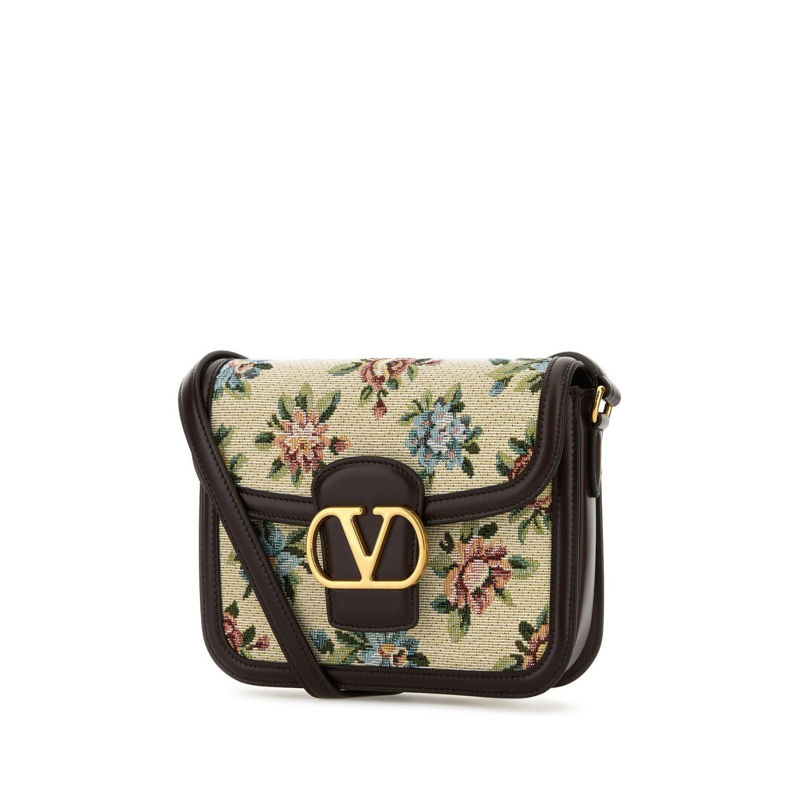 Valentino VALENTINO GARAVANI Small 9To5 Flower Embroidered Green Jacqu Size ONE SIZE - 2 Thumbnail