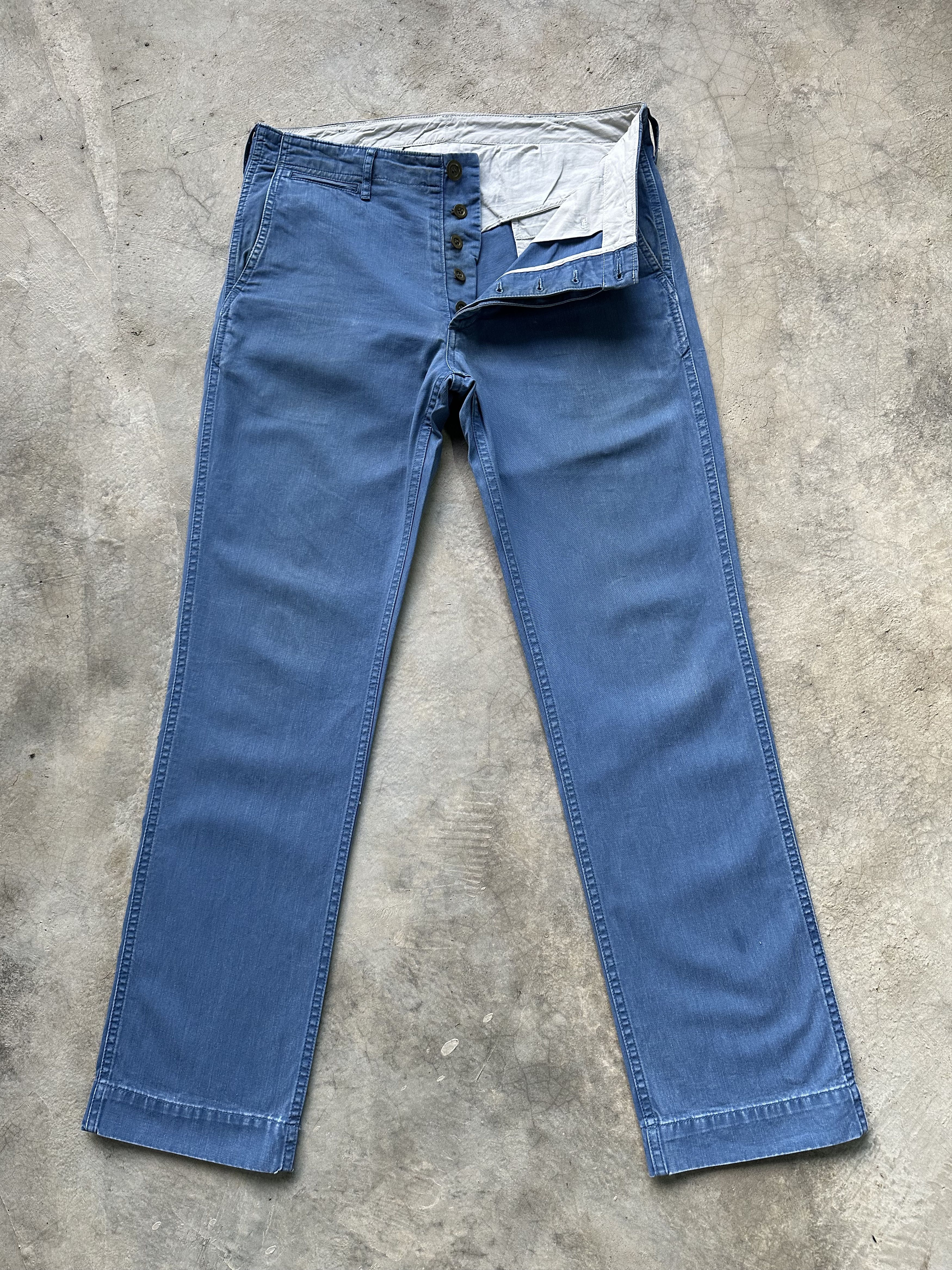 Visvim Visvim SS14 Buckle Back Cotton Pant Size US 32 / EU 48 - 2 Thumbnail