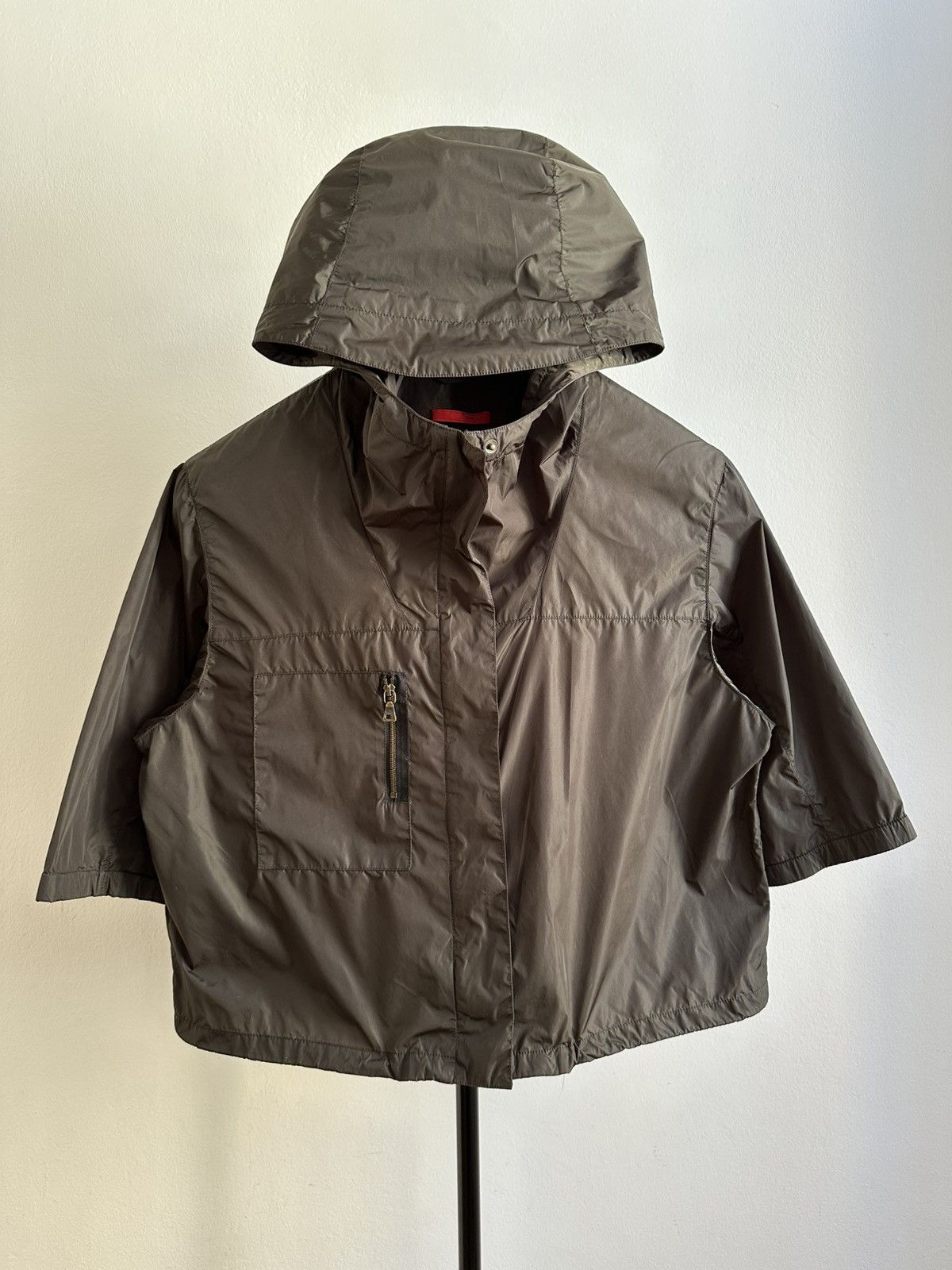 Prada Prada Sport Collection 00s Rare Vintage Cropped Nylon Jacket Size US S / EU 44-46 / 1 - 3 Thumbnail