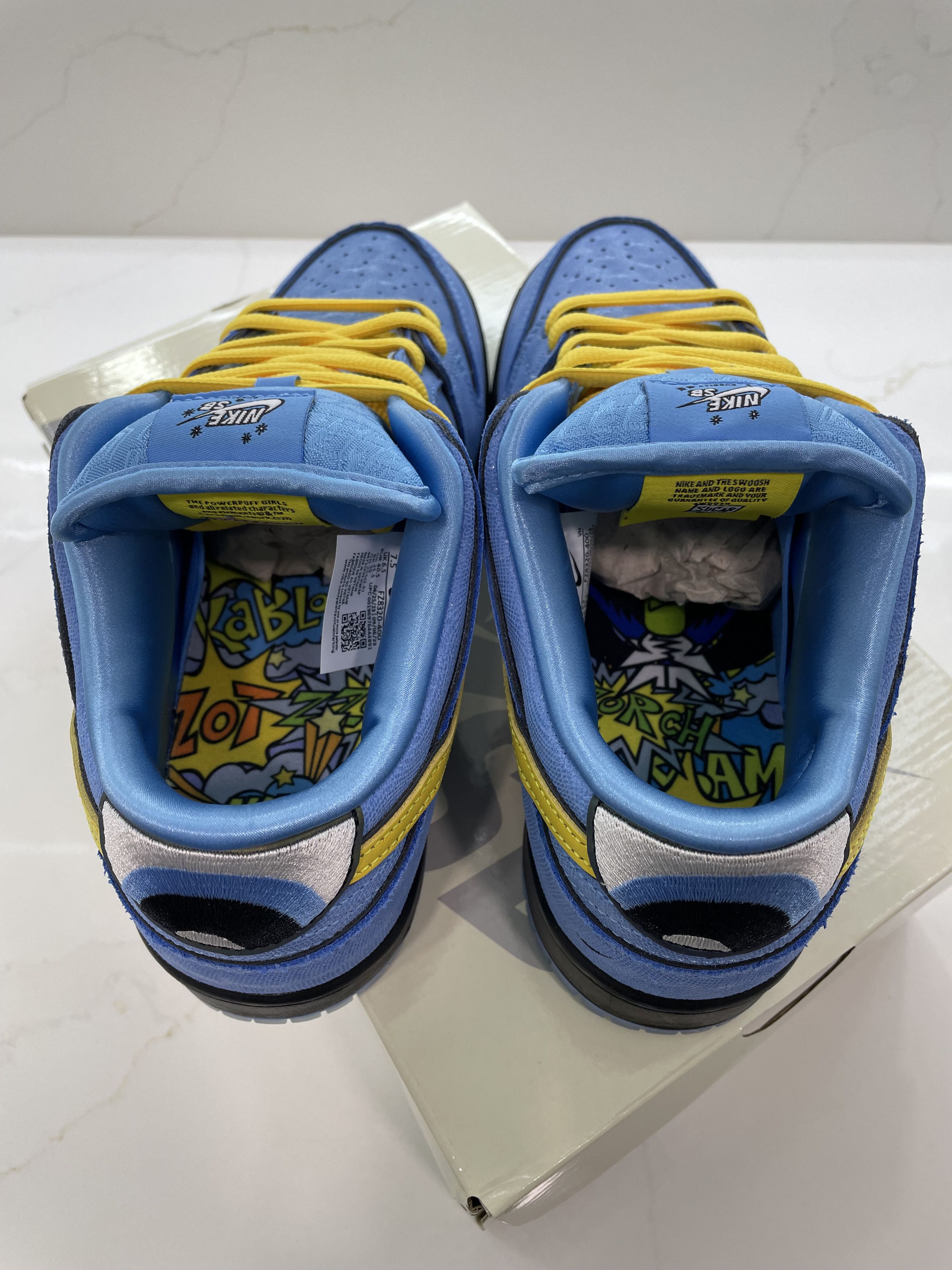 Nike Nike SB dunk x Powerpuff Girls Bubbles Size US 7.5 / EU 40-41 - 3 Thumbnail