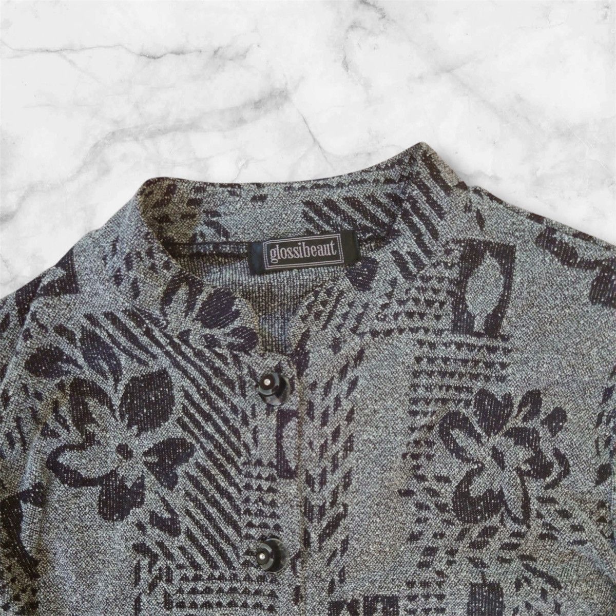 Japanese Brand Glossibeaut Blouse Vintage Size L / US 10 / IT 46 - 3 Thumbnail