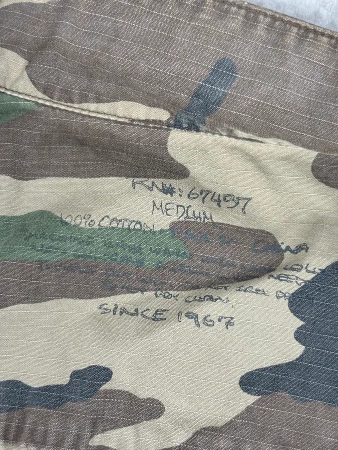 Polo Ralph Lauren 2010s Ralph Lauren Olive Camo Military Shirt Jacket Size US M / EU 48-50 / 2 - 10 Thumbnail