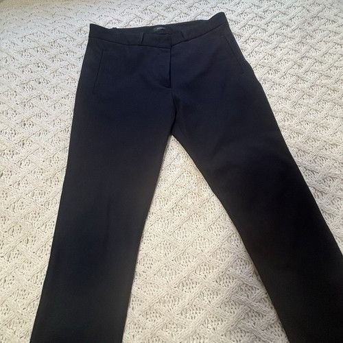 Joseph Ribkoff Joseph $990 High-End Europe Designer Brand Navy Slacks Trous Size 38" / US 16 / IT 52 - 2 Thumbnail