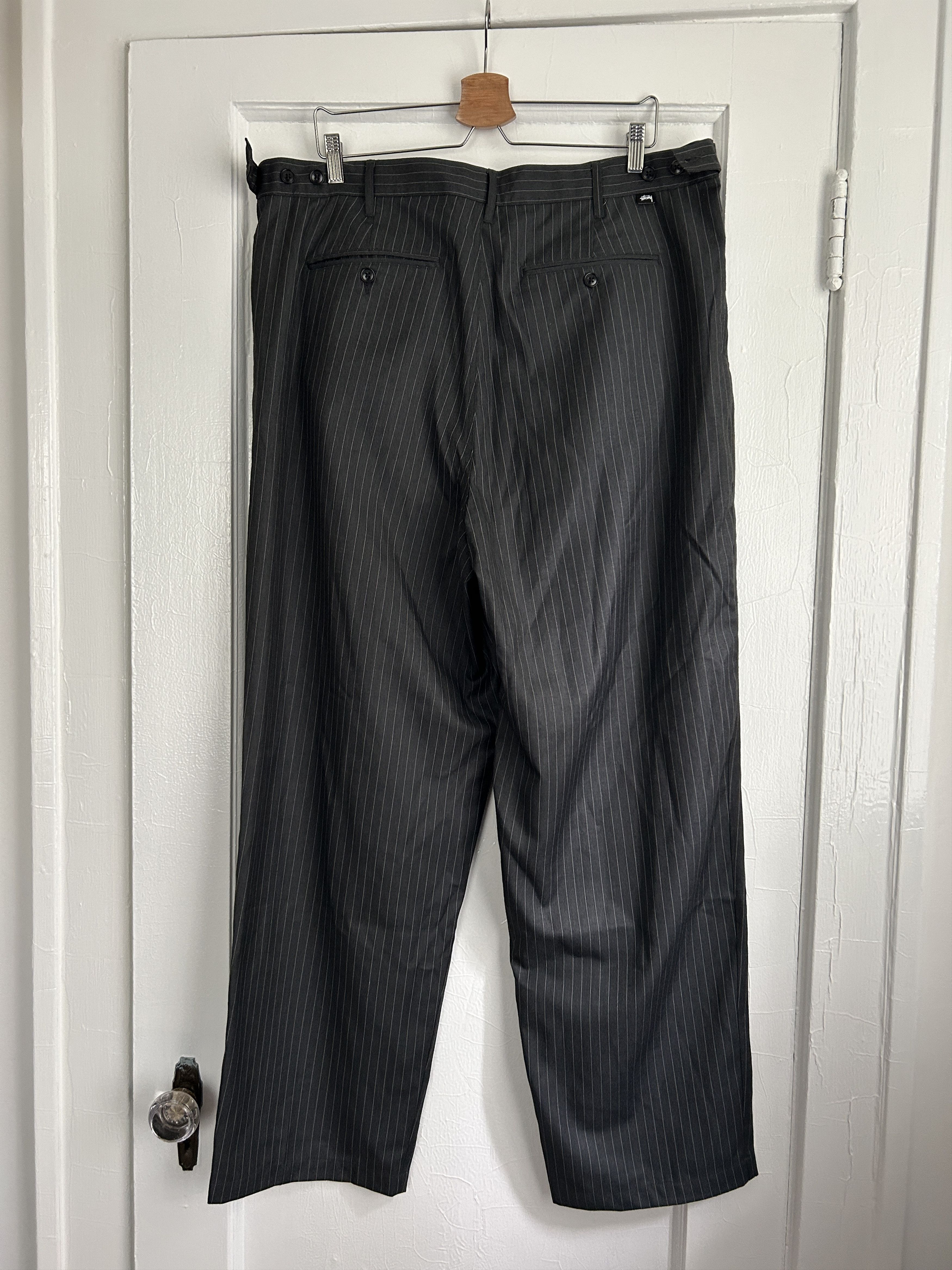 Stussy Pinstriped Trousers Size US 38 / EU 54 - 2 Thumbnail