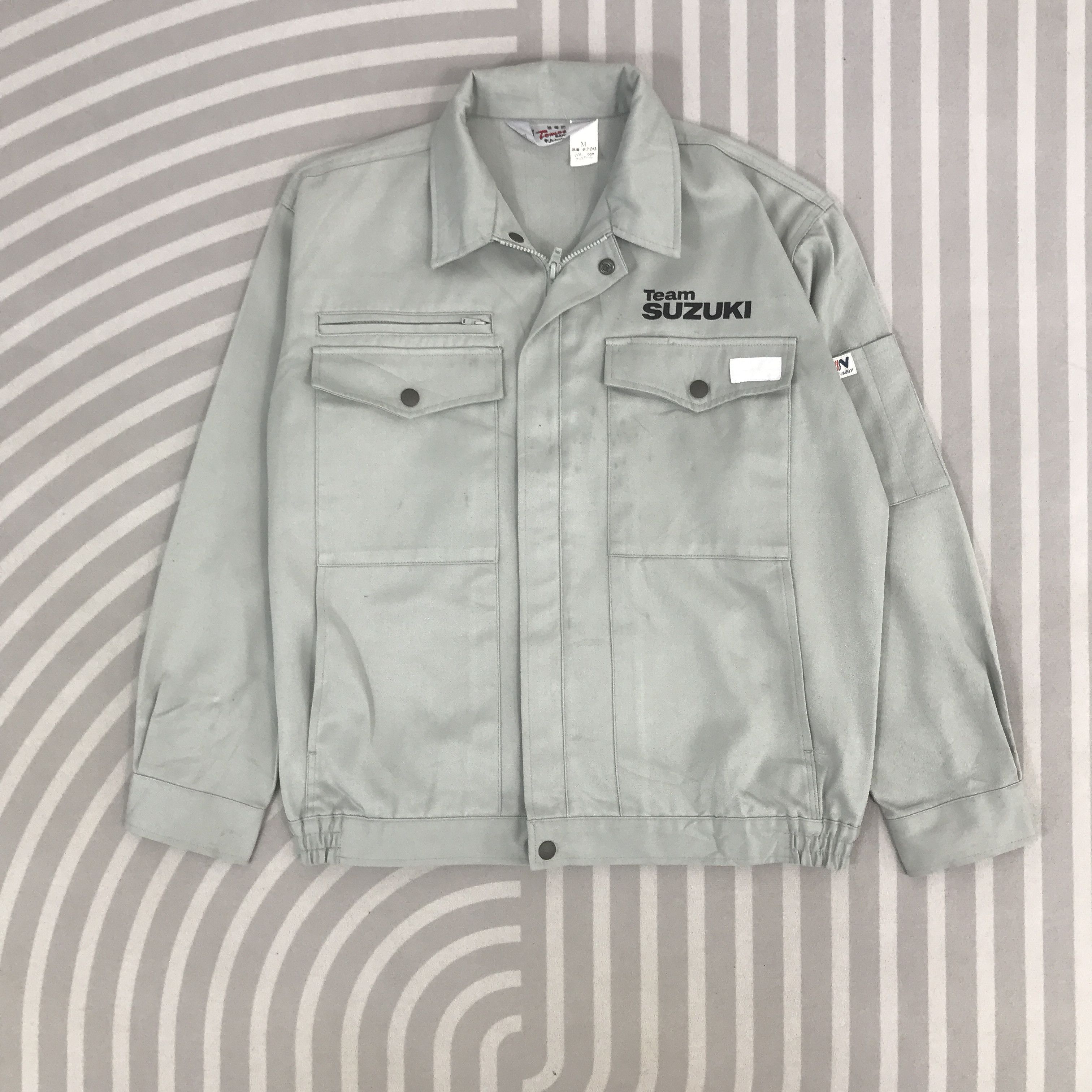 Japanese Brand × Vintage Vintage Team Suzuki Racing Uniform japan custom Jacket Size US M / EU 48-50 / 2 - 1 Thumbnail