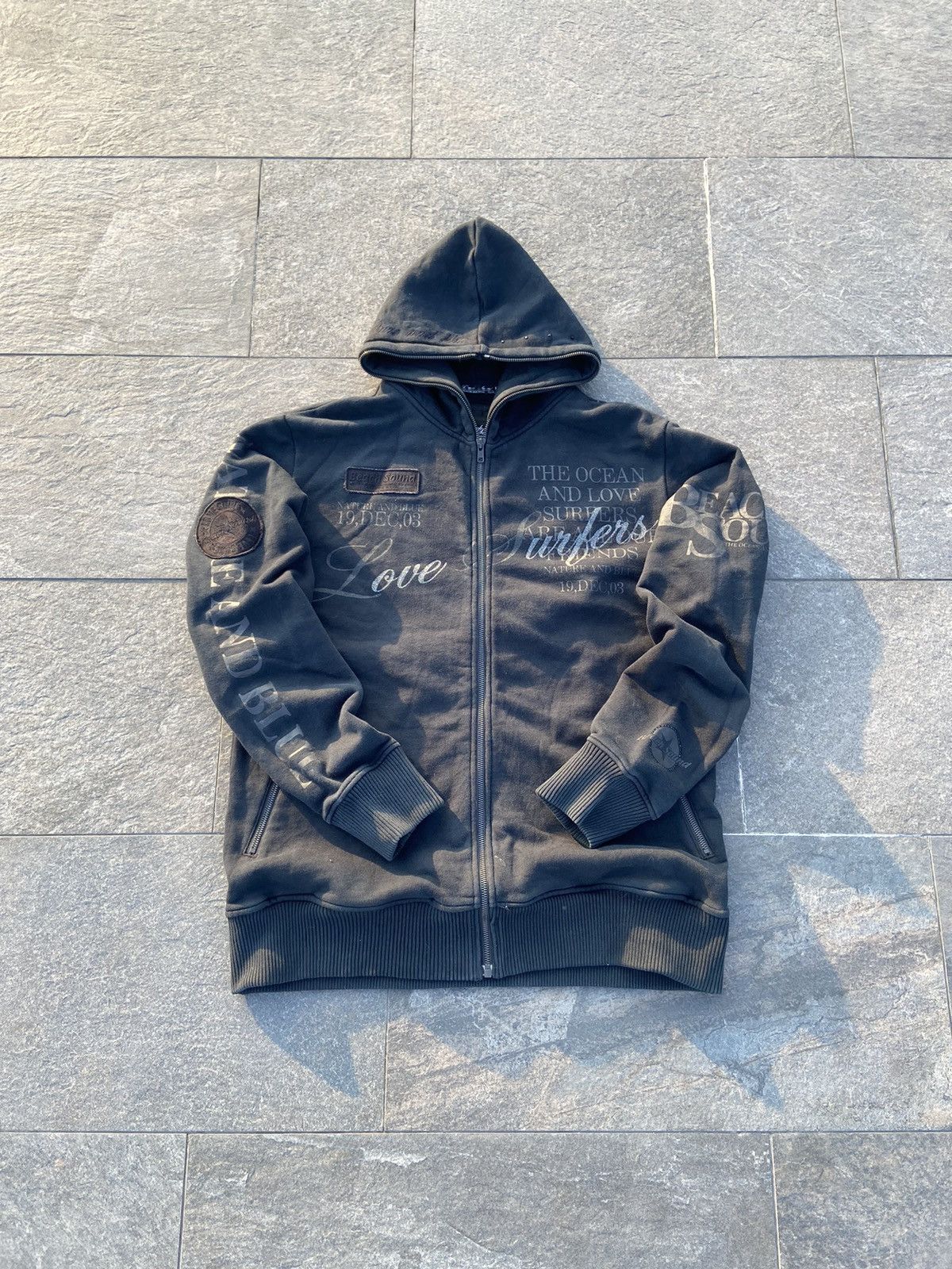 Vintage BEACH SOUND FULL-ZIP UP Size US S / EU 44-46 / 1 - 2 Thumbnail