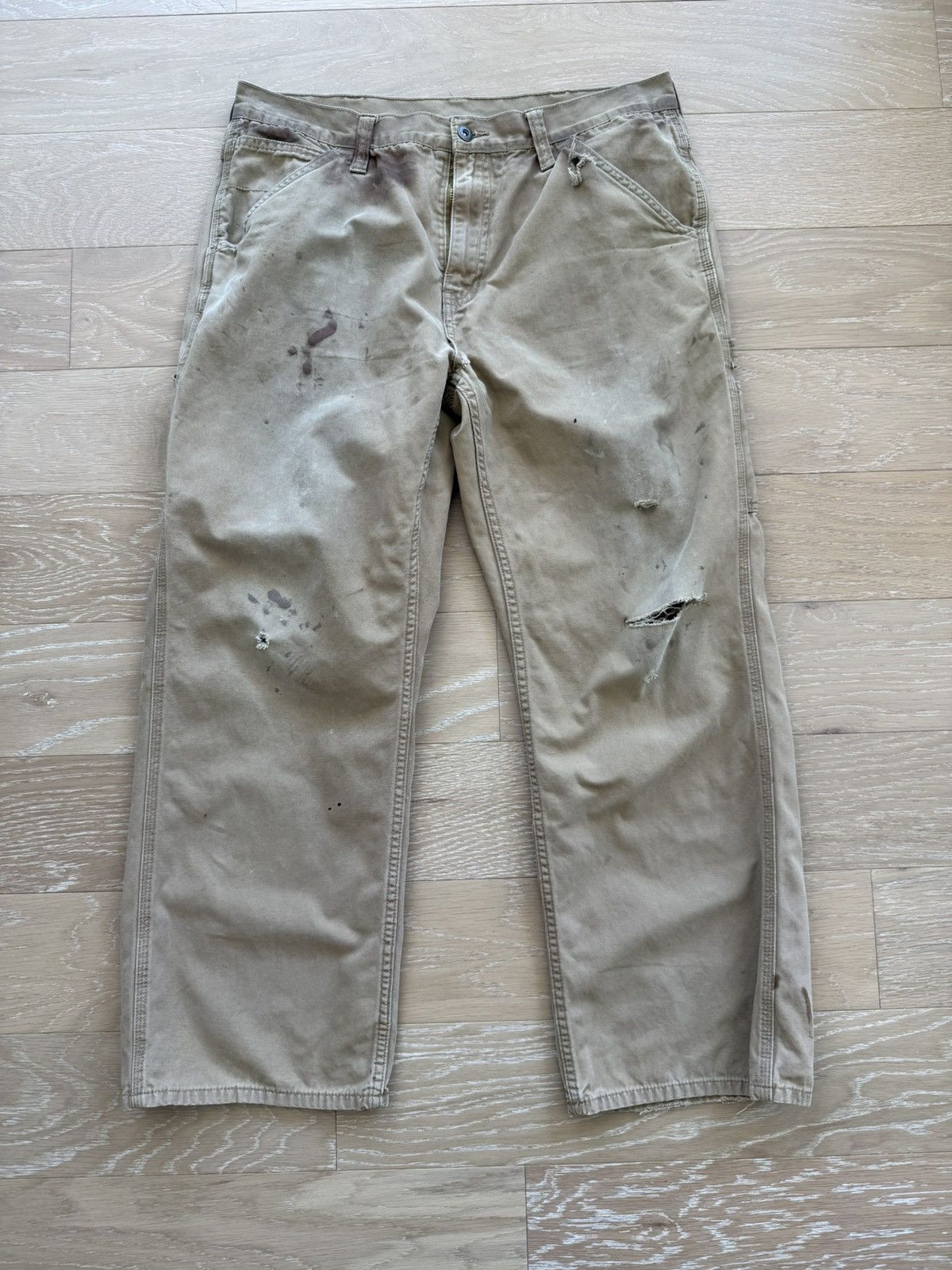Other Thrashed Workwear Carpenter Pants Size US 30 / EU 46 - 3 Thumbnail