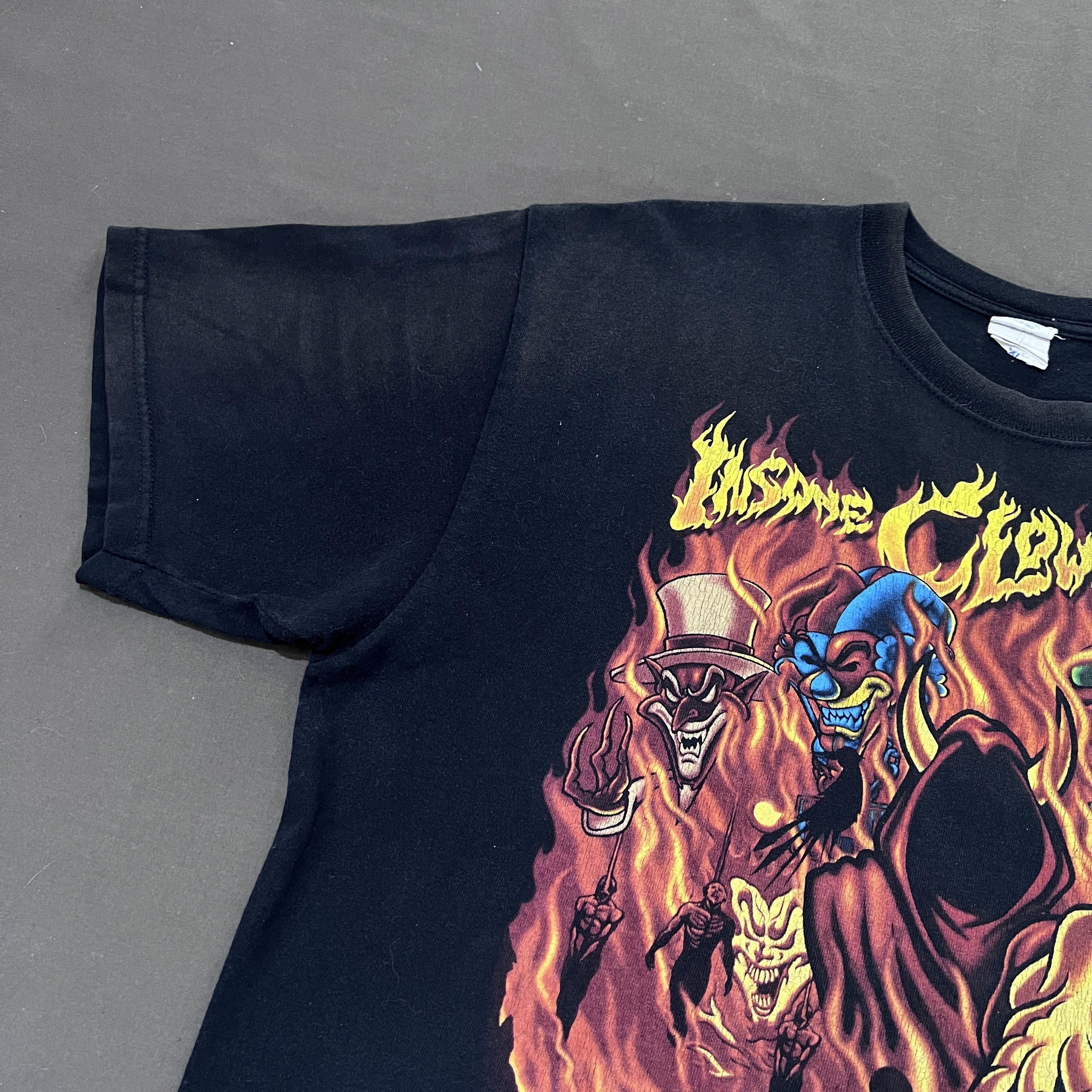 Band Tees Vintage Y2K Insane Clown Posse ICP Tee XL Faded Size US XL / EU 56 / 4 - 7 Thumbnail