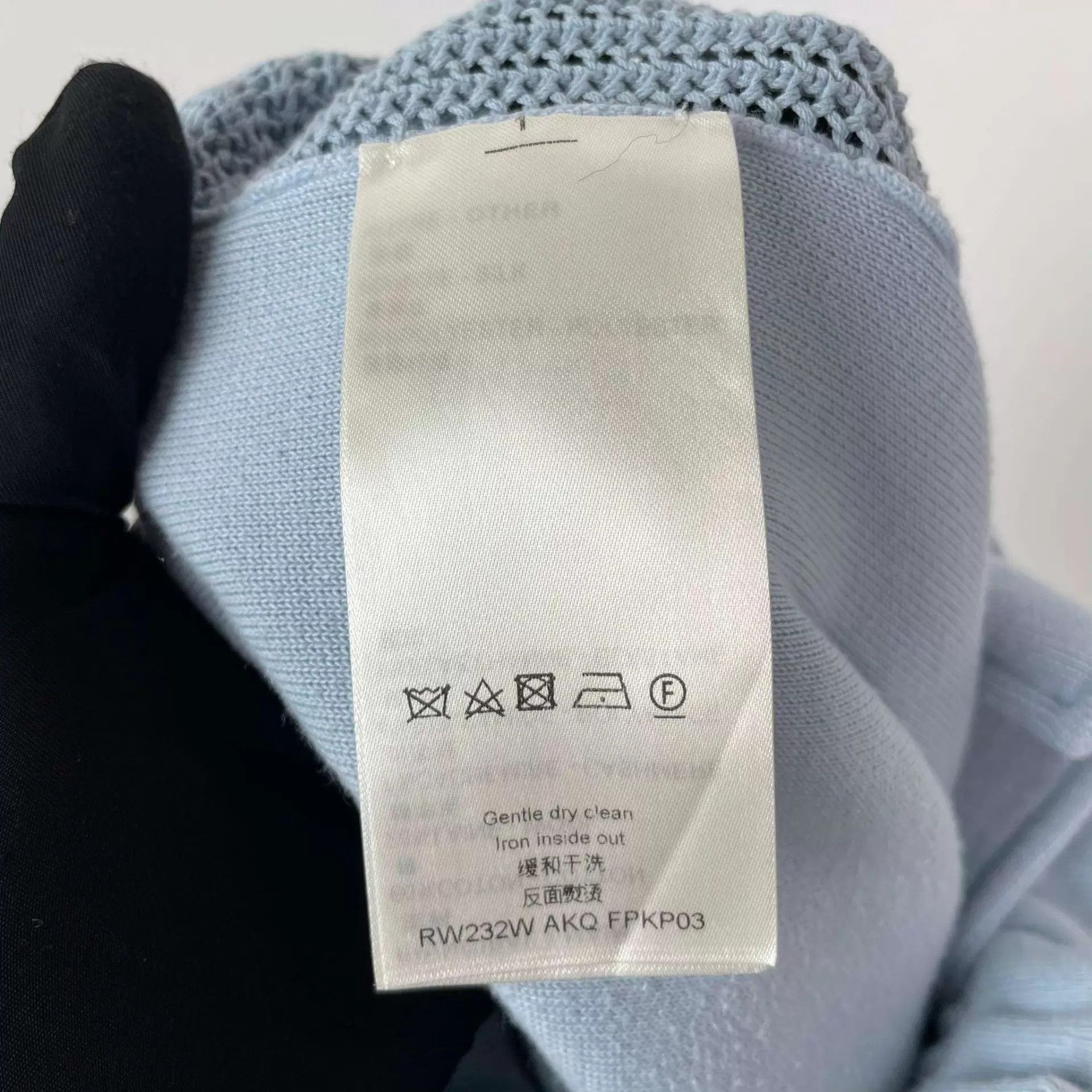 Louis Vuitton LV wool shorts XS blue Size 25" / US 0 / IT 36 - 4 Thumbnail