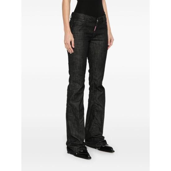 Dsquared2 DSQUARED2 Women Denims S30357 S72LB0851 900 BLACK Size 27" / US 4 / IT 40 - 1 Thumbnail