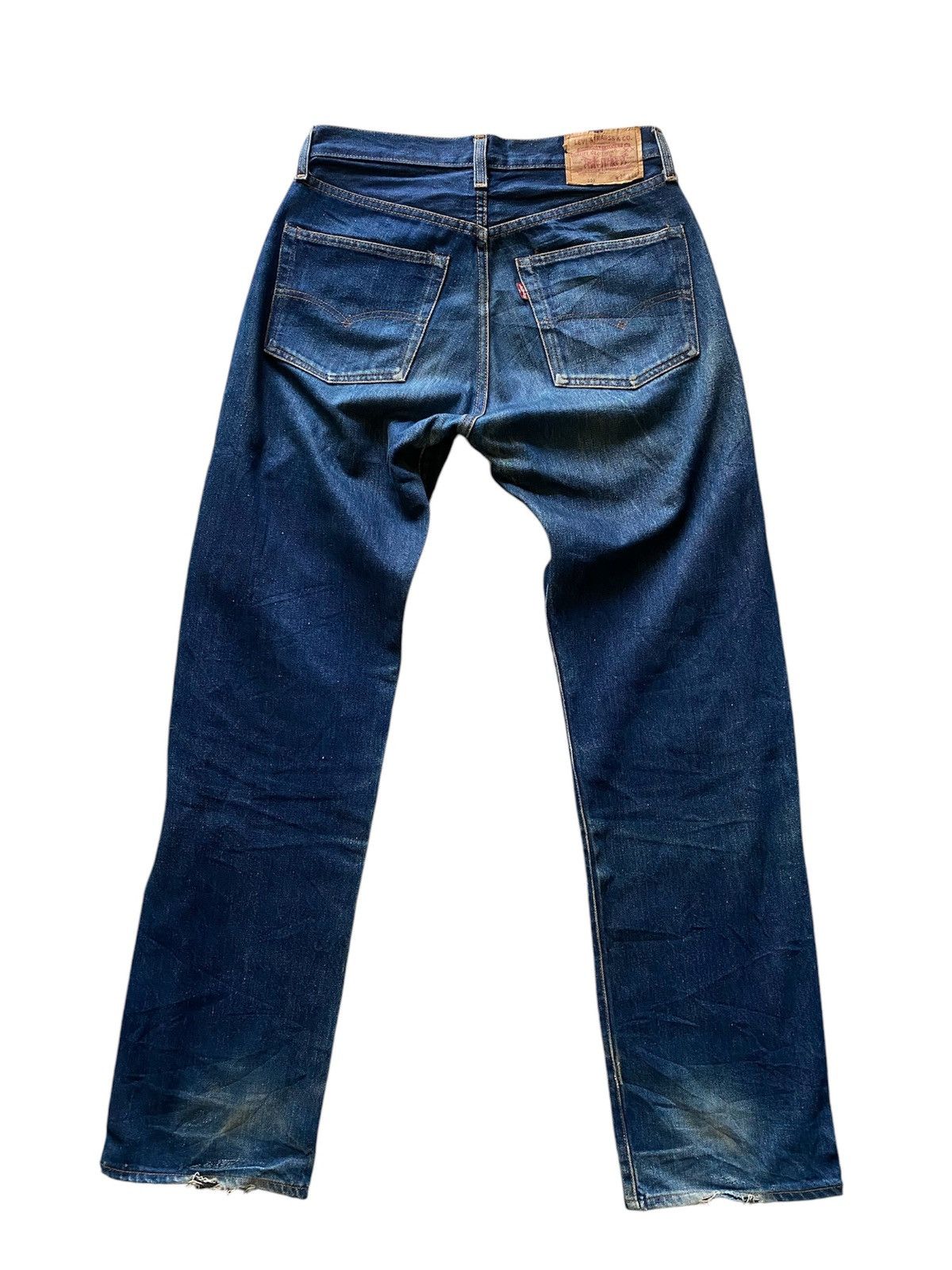 Levi's × Levi's Vintage Clothing × Vintage 🔥VTG LEVIS BIG E DENIM SELVEDGE USA Size US 30 / EU 46 - 2 Thumbnail
