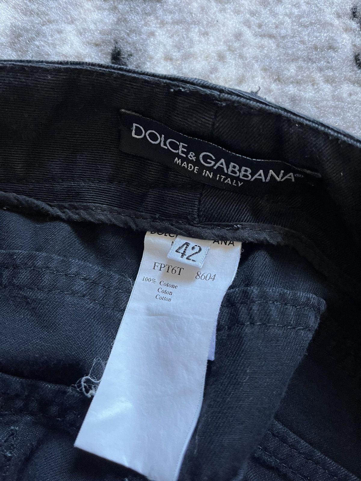 Dolce & Gabbana AW2010 Dolce & Gabbana Black Zip Pants Size US 30 / EU 46 - 5 Thumbnail