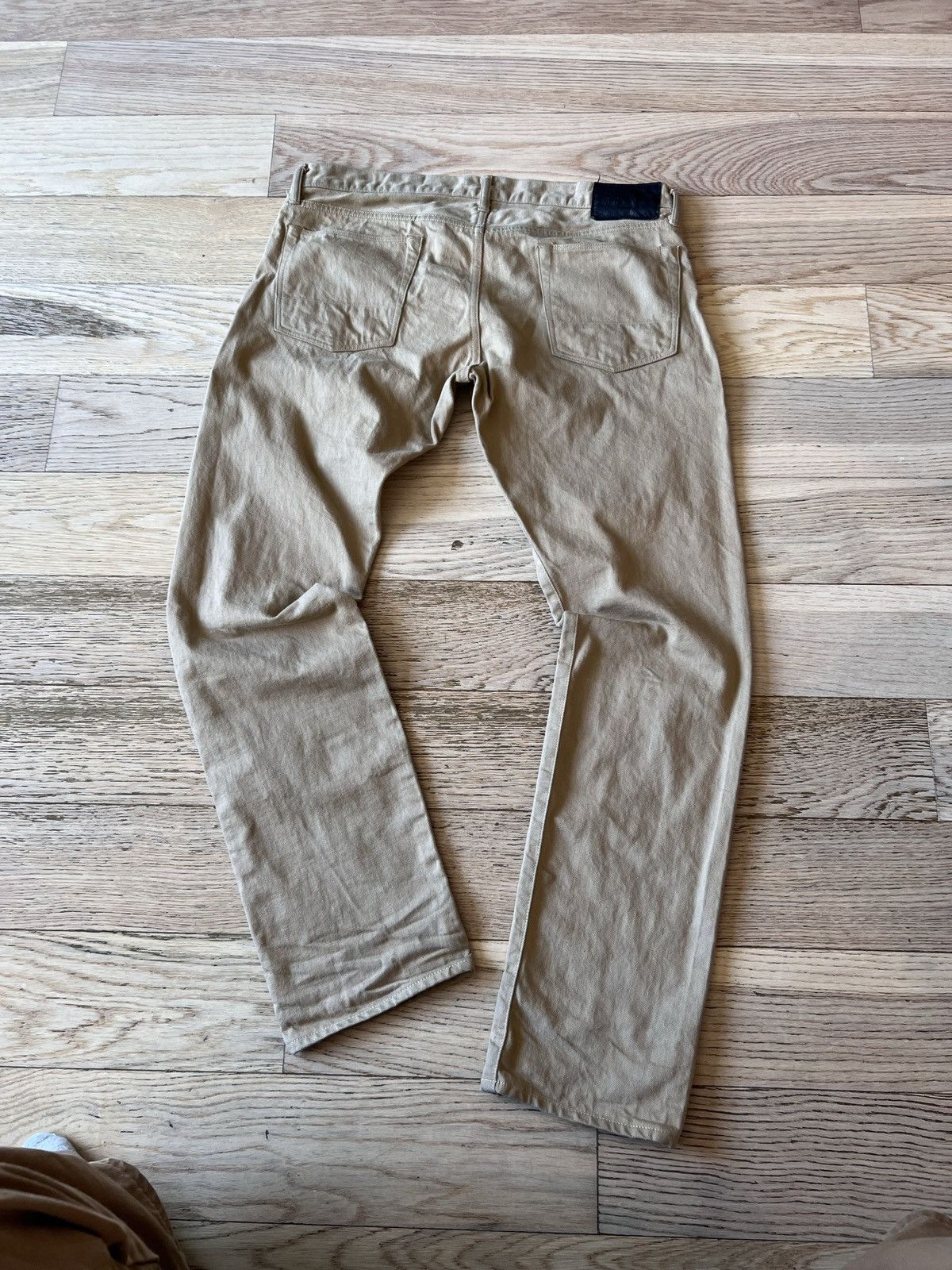 Fabric Brand & Co. × Japanese Brand × Vintage Vintage Fabric Brand & Co Selvidge Slim Fit Panta Japan Size US 38 / EU 54 - 1 Thumbnail