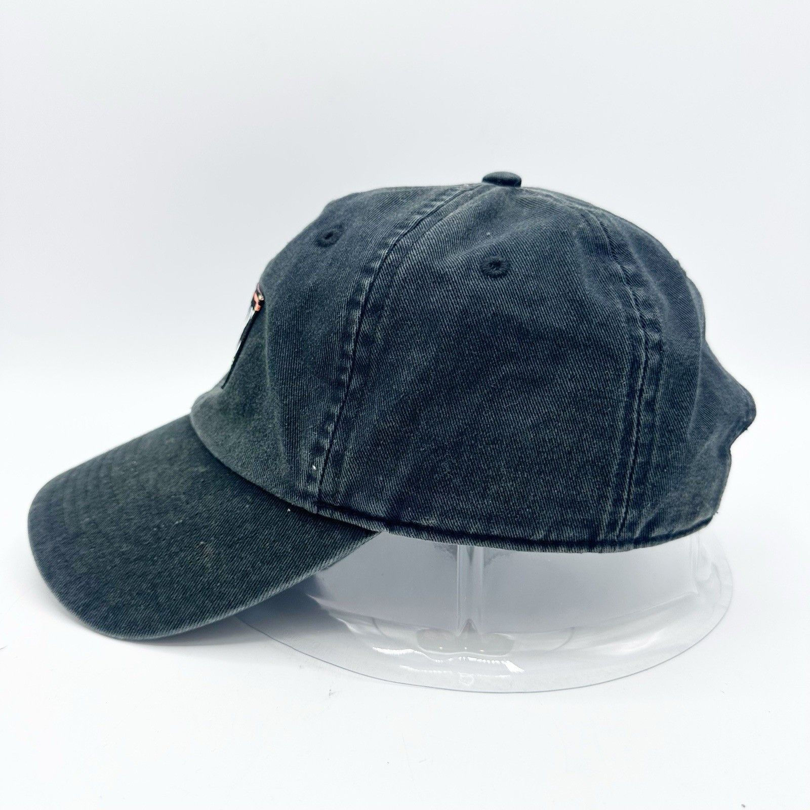 Nike Women's Nike Sportswear Heritage 86 Washed Black Cap Hat Size ONE SIZE - 6 Thumbnail