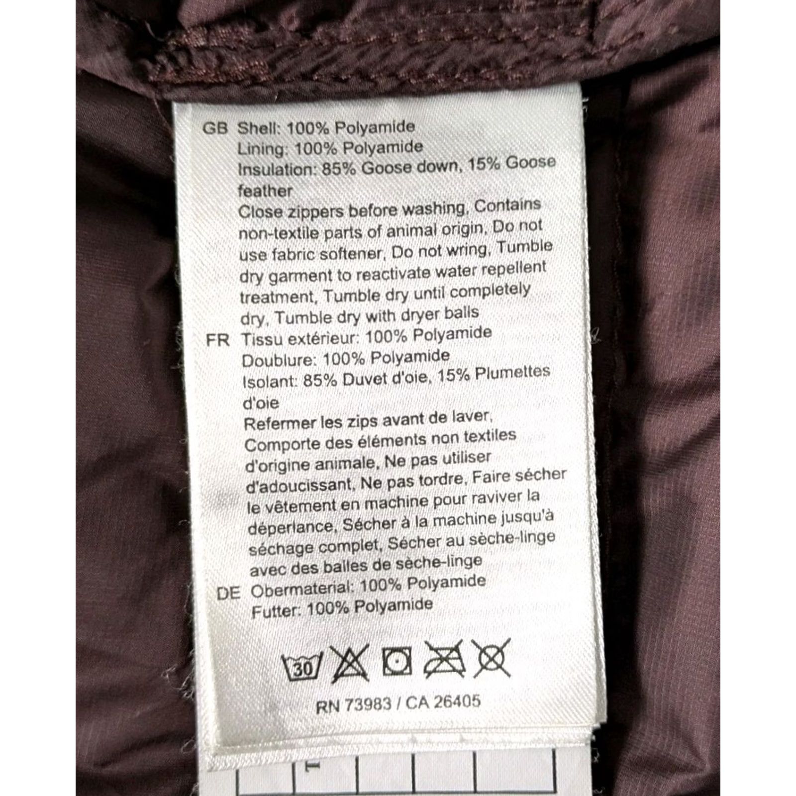 Helly Hansen VINTAGE Helly Hansen Hooded Down Puffer Jacket Insulated Full Zip Verglas Maroon Large Size US L / EU 52-54 / 3 - 5 Thumbnail