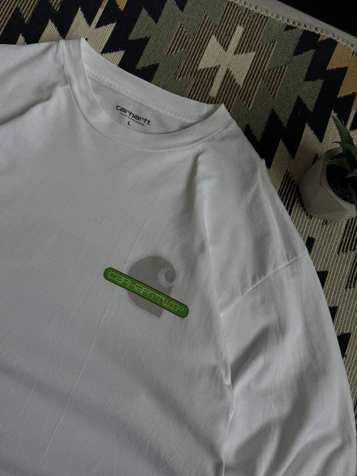 Carhartt Carhartt WIP Big Logo Longsleve Size US L / EU 52-54 / 3 - 12 Thumbnail