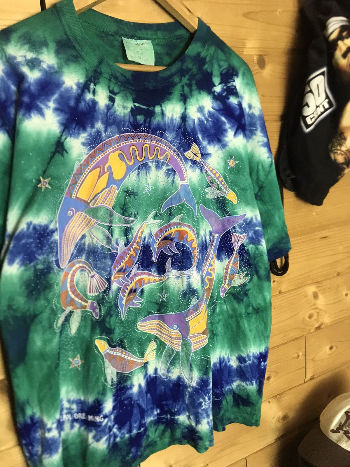 Vintage Vintage 90s Ocean Dreaming single stitch t-shirt Size US XL / EU 56 / 4 - 3 Thumbnail