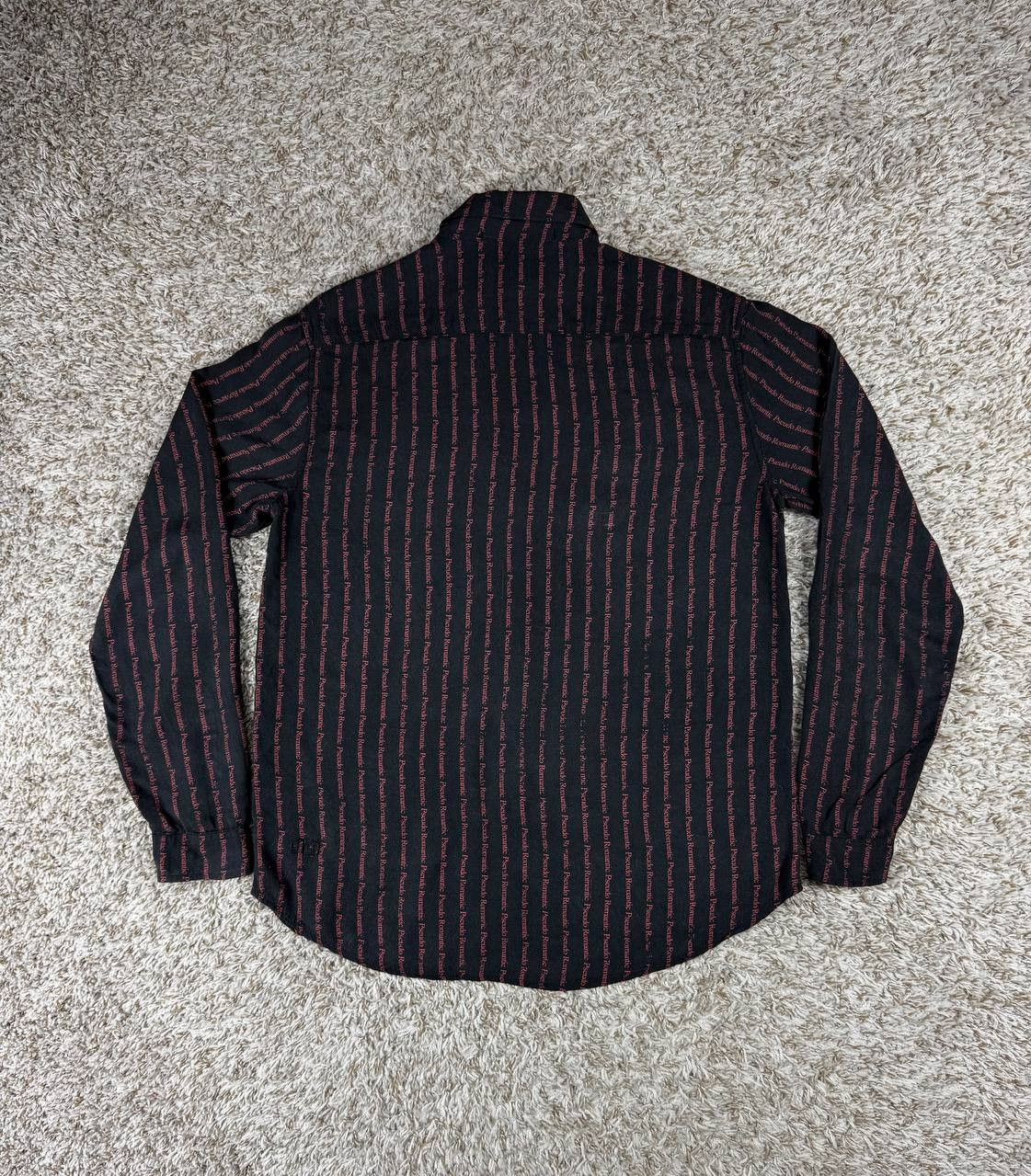 Ksubi Ksubi Button Up All Over Logo Striped Short Sleeve Shirt Size US S / EU 44-46 / 1 - 13 Thumbnail