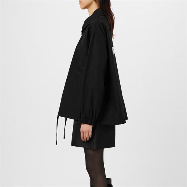 Jil Sander o1g2r1mq1024 Logo Jackets in Black Size XS / US 0-2 / IT 36-38 - 4 Thumbnail
