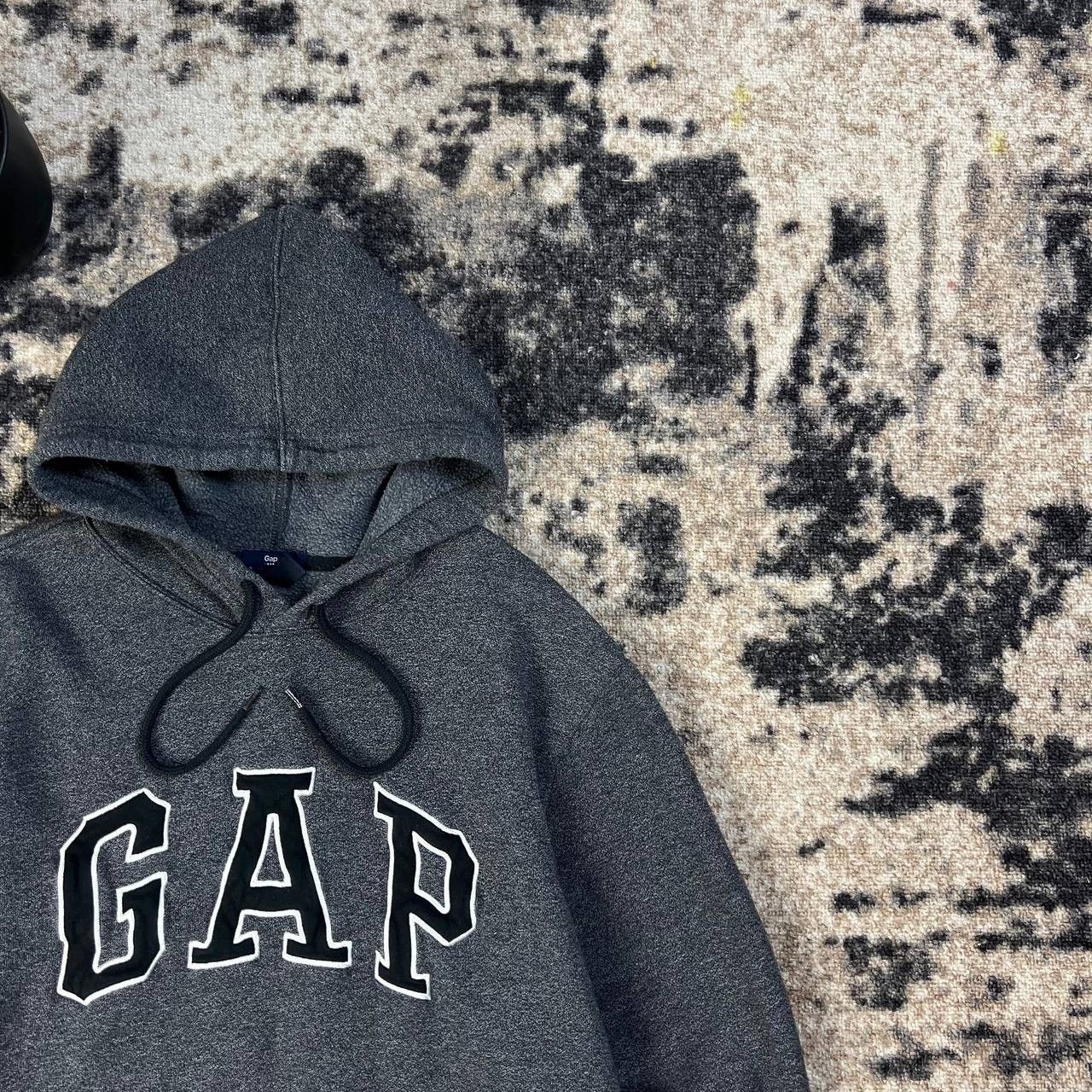 Gap Gap Vintage Y2K Big Embroidered Logo Hoodie Size US XL / EU 56 / 4 - 2 Thumbnail