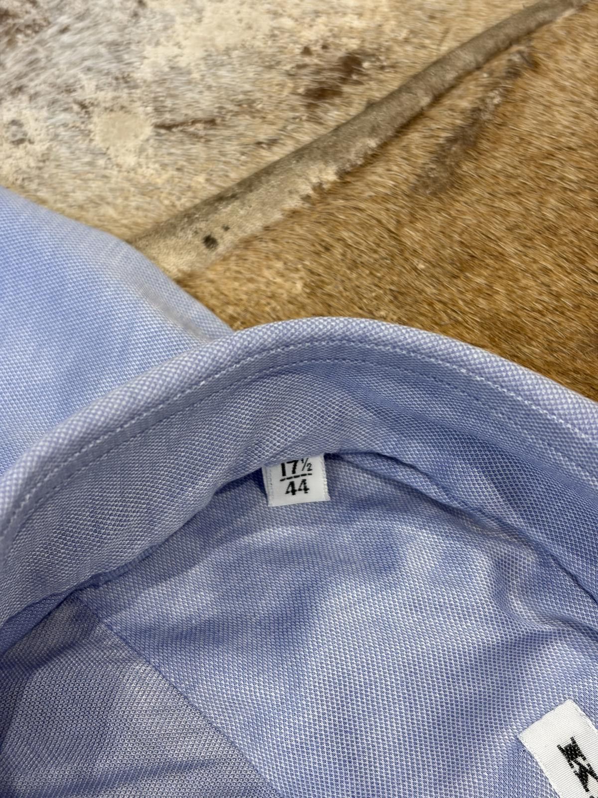 Kiton Kiton Light Blue Stretch Cotton Jersey Shirt Size US XL / EU 56 / 4 - 3 Thumbnail