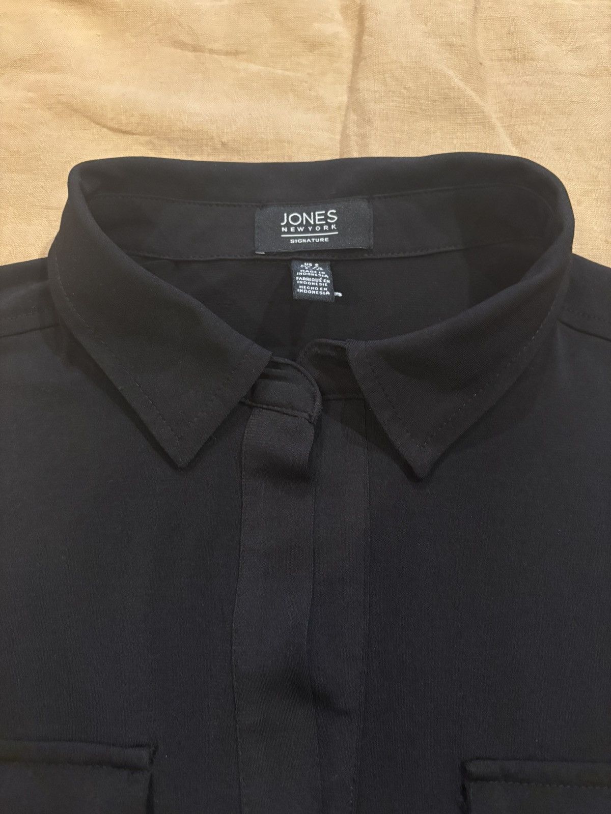 Jones New York Sleeveless collared top.wt-81 Size S / US 4 / IT 40 - 3 Thumbnail