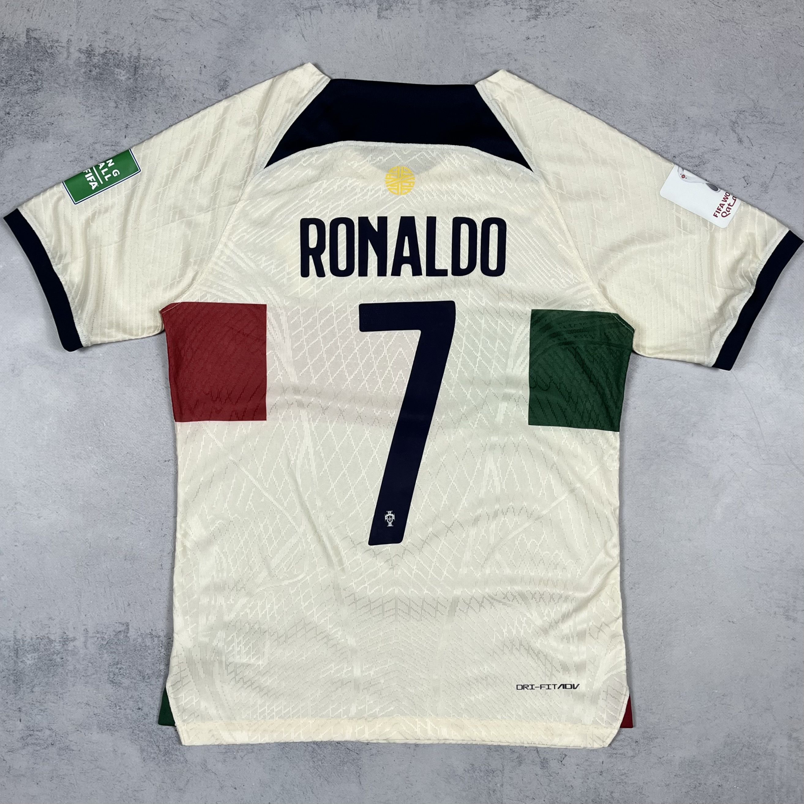 Nike Nike Portugal C. Ronaldo 7 Away Soccer Jersey Shirt 2022/23 Size US M / EU 48-50 / 2 - 2 Thumbnail