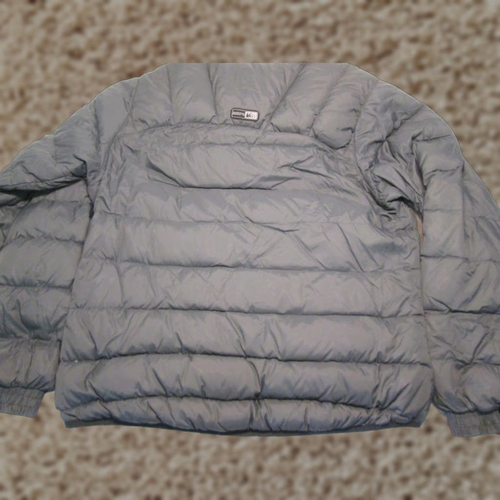 Vintage REI Womens M Puffer Jacket Black Goose Down Insulated Outerwear Jacket Size M / US 6-8 / IT 42-44 - 1 Thumbnail