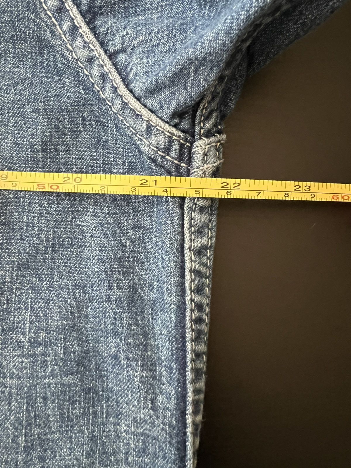 Neighborhood Neighborhood Japan western denim shirt Size US L / EU 52-54 / 3 - 6 Thumbnail