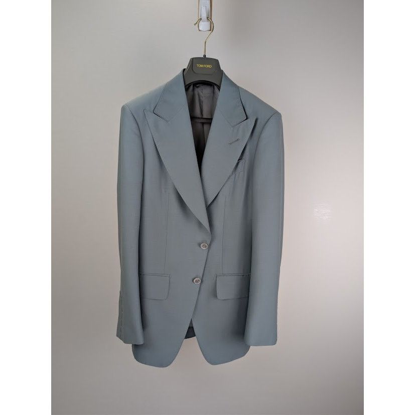 Tom Ford o1rshd1 Blazer Jacket in Light Blue Size US S / EU 44-46 / 1 - 1 Thumbnail