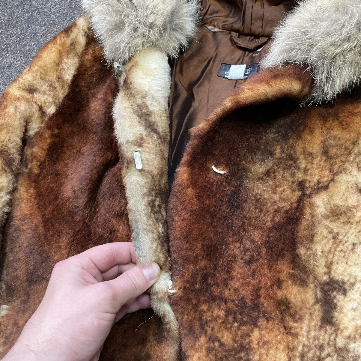 20471120 Vintage Y2K Furry Jacket Mohair Punk Opium BALENCIAGA Style Size M / US 6-8 / IT 42-44 - 5 Thumbnail