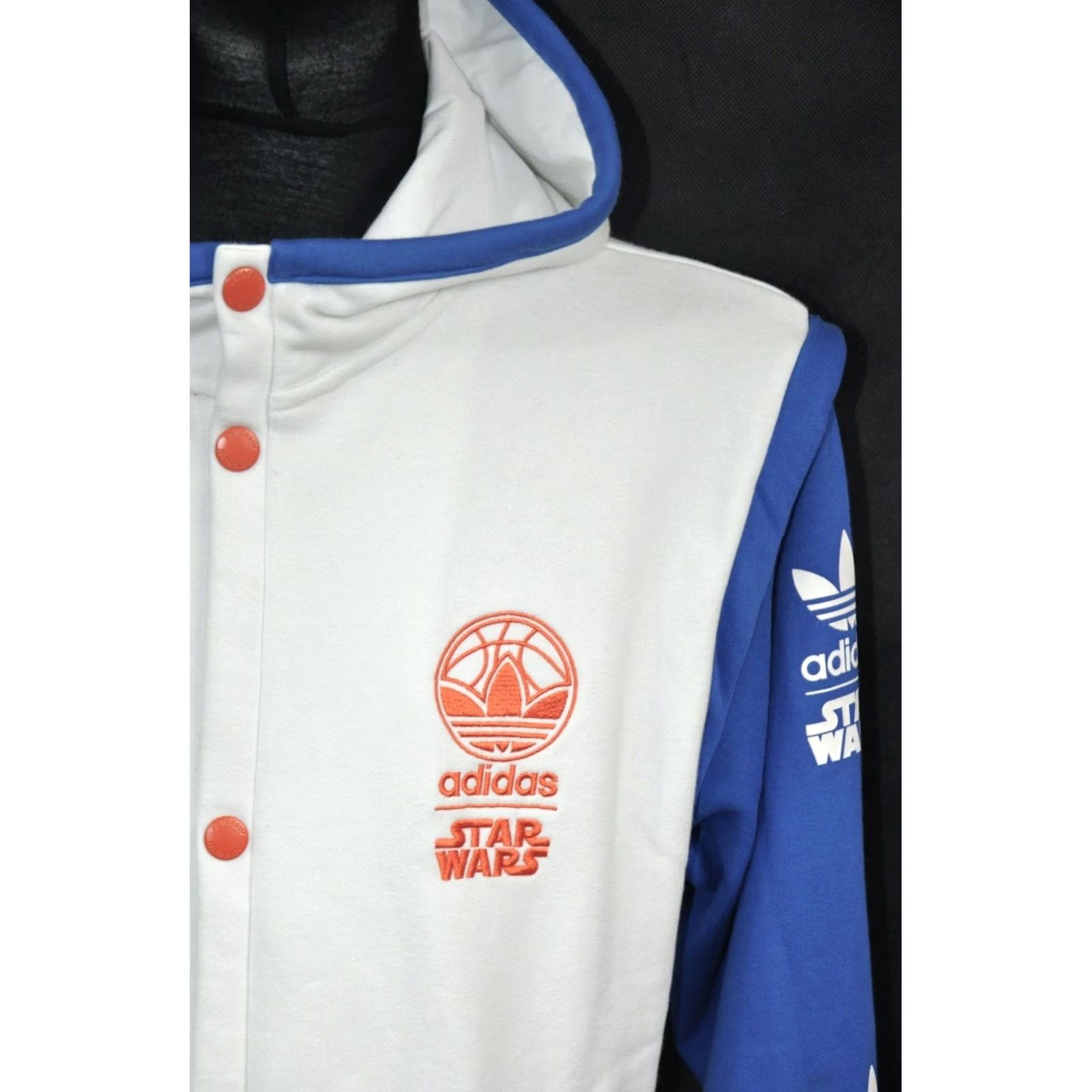 Adidas ADIDAS x STAR WARS Stormtrooper Hoodie Jacket Men XL Sweatshirt Pullover Vintage No Size US XL / EU 56 / 4 - 6 Thumbnail