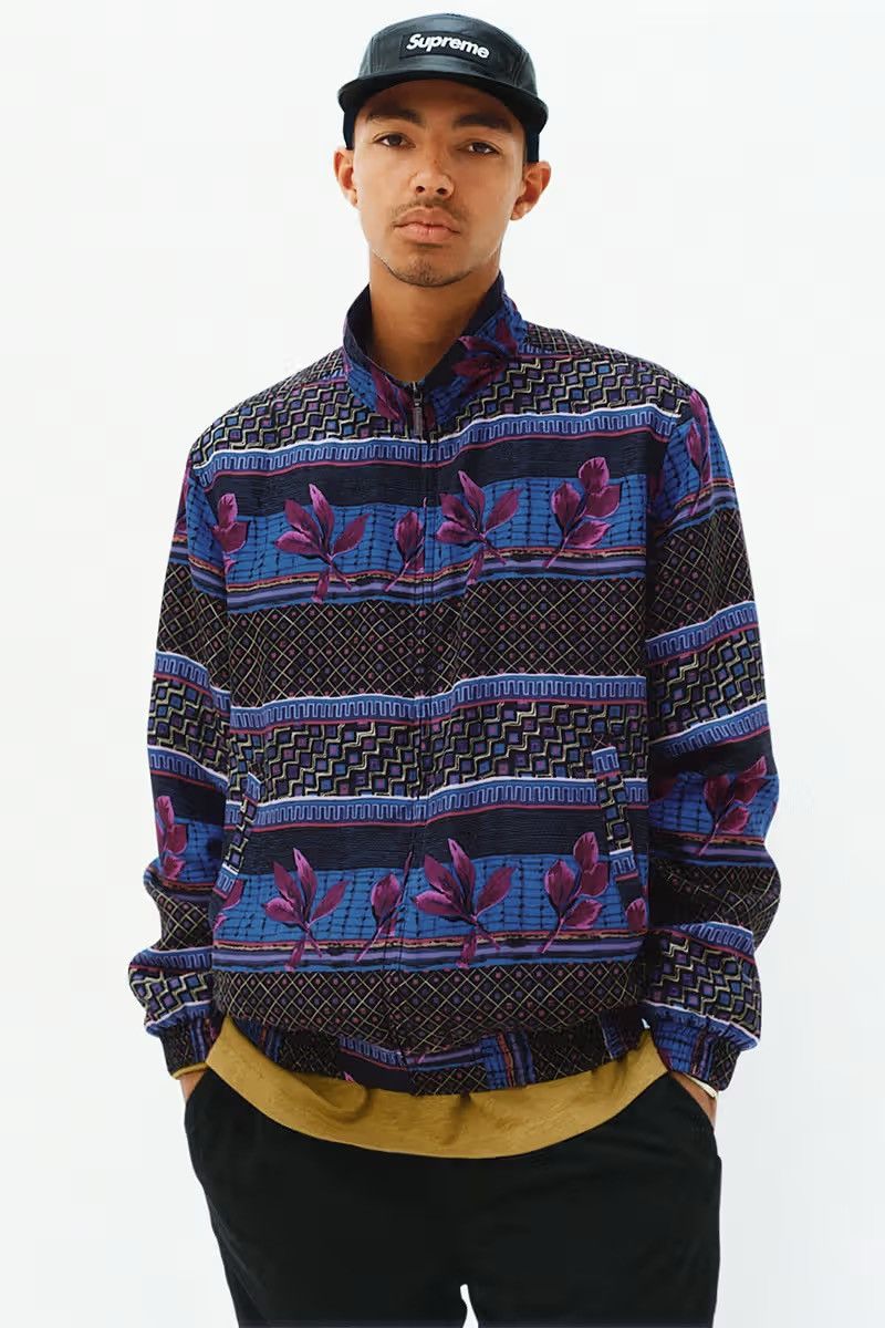 Supreme Supreme Silk Bomber Jacket Navy 2015 Size US S / EU 44-46 / 1 - 9 Thumbnail