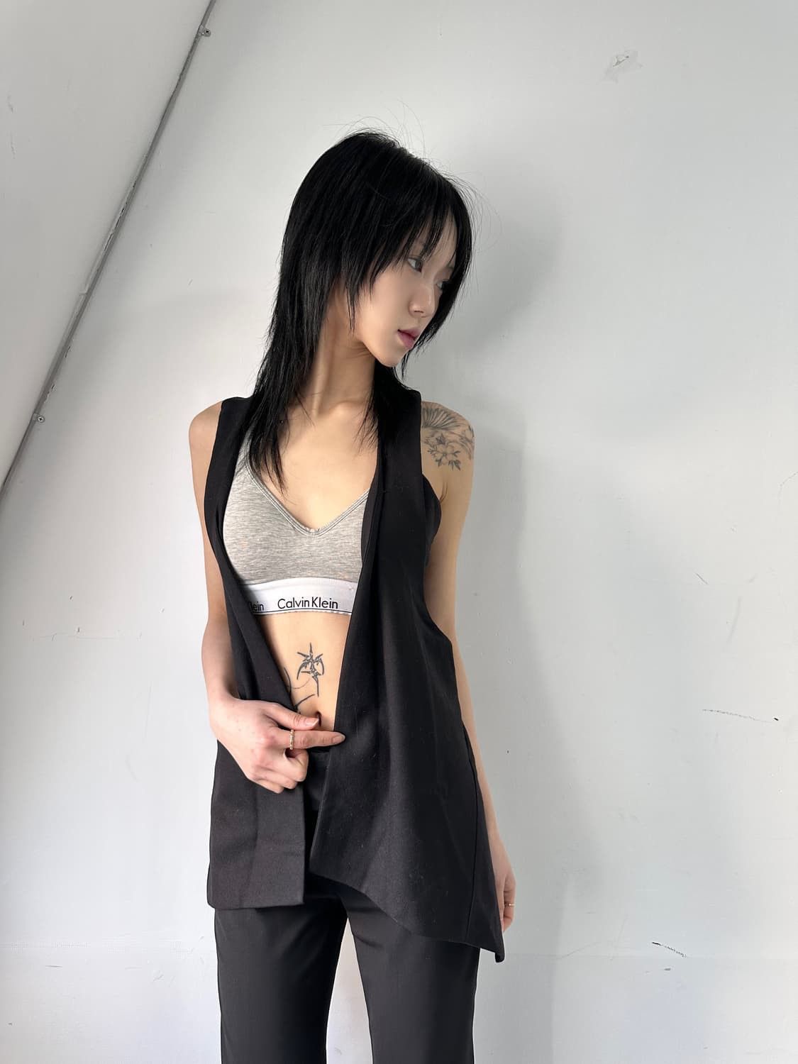 🔥 Vintage Hysteric Glamour Layered Design Vest 🔥 (158)