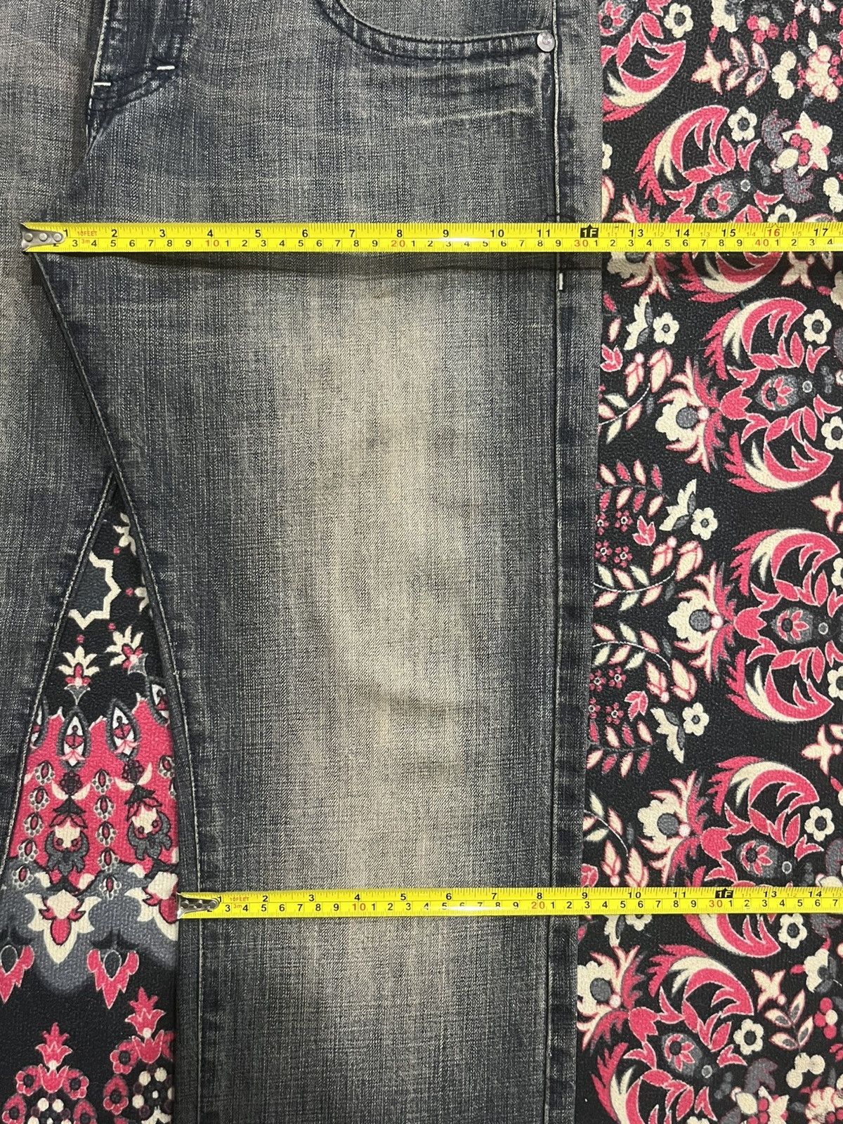 Von Dutch ⚡️Grunge⚡️Vintage Von Dutch Embroidery Patch Black Faded Jeans Size US 34 / EU 50 - 16 Thumbnail