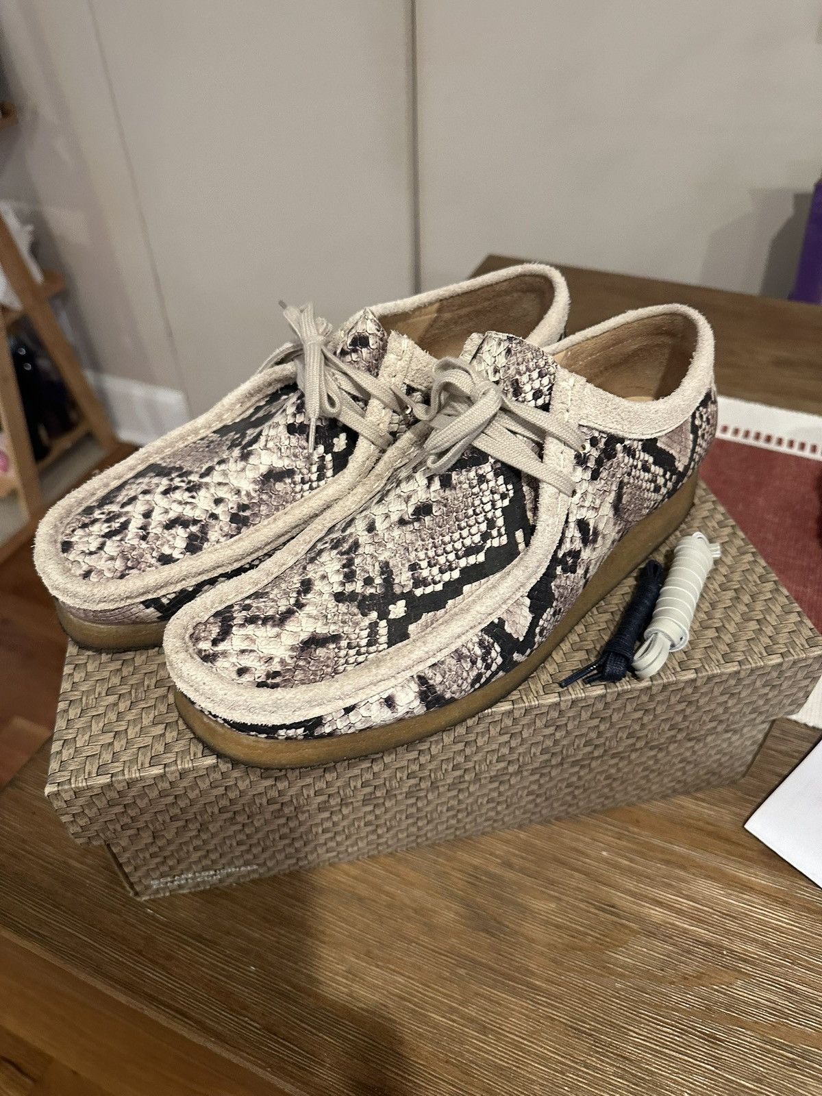 t*f様 Aime Leon Dore × Clark's エメレオンドレ クラ Clarks Originals Wallabee Aimé Leon Dore Sand Leather メンズ