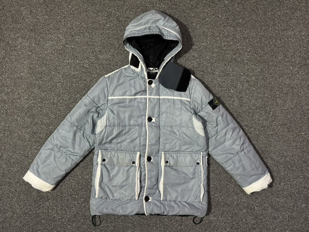 Stone Island stone island down padded jacket ss'02 Size US M / EU 48-50 / 2 - 2 Thumbnail