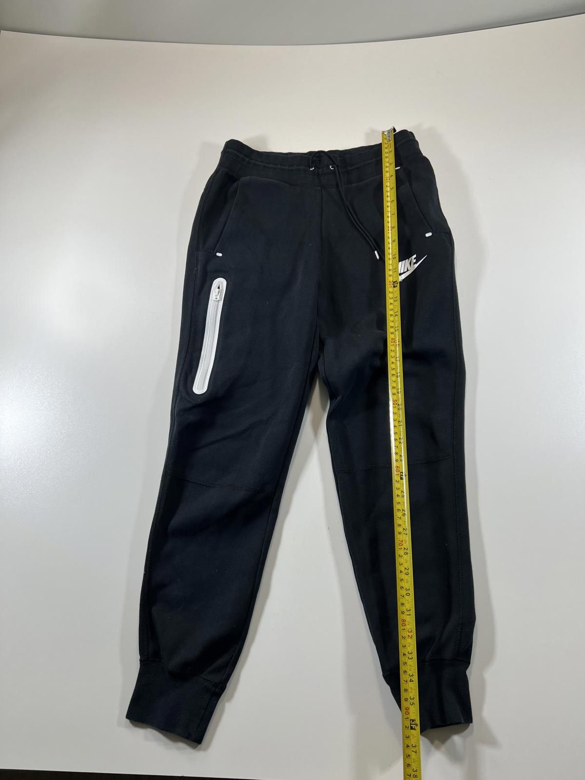 Nike Nike Black Jogger Sweatpants with Reflective Zipper Pocket S Size US 32 / EU 48 - 8 Thumbnail