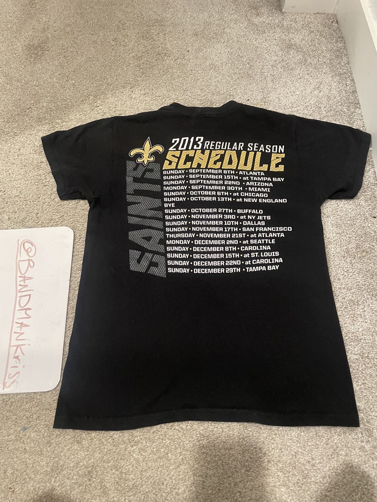 Nike × Vintage NFL x Saints x Vintage x Tee Size US S / EU 44-46 / 1 - 1 Thumbnail