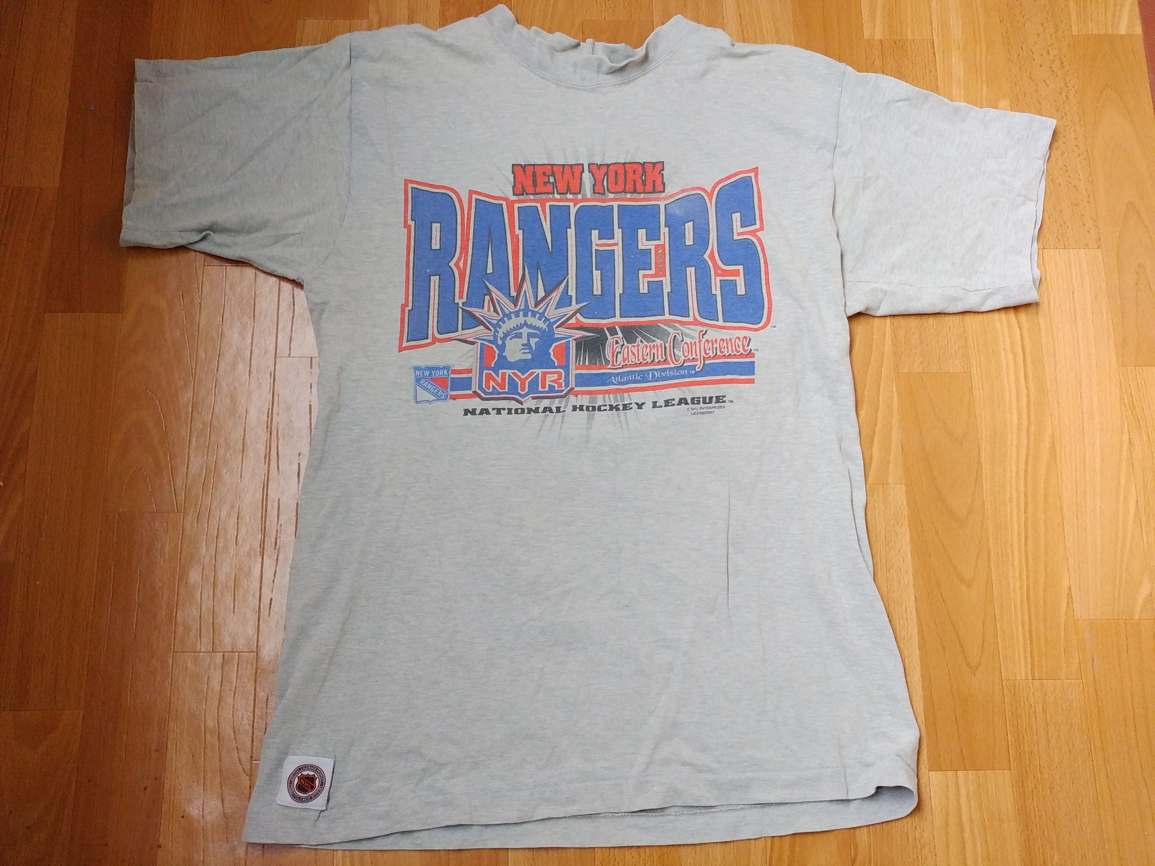 NHL NHL New York Rangers jersey, vintage hockey t-shirt, 90s L Size US L / EU 52-54 / 3 - 1 Thumbnail