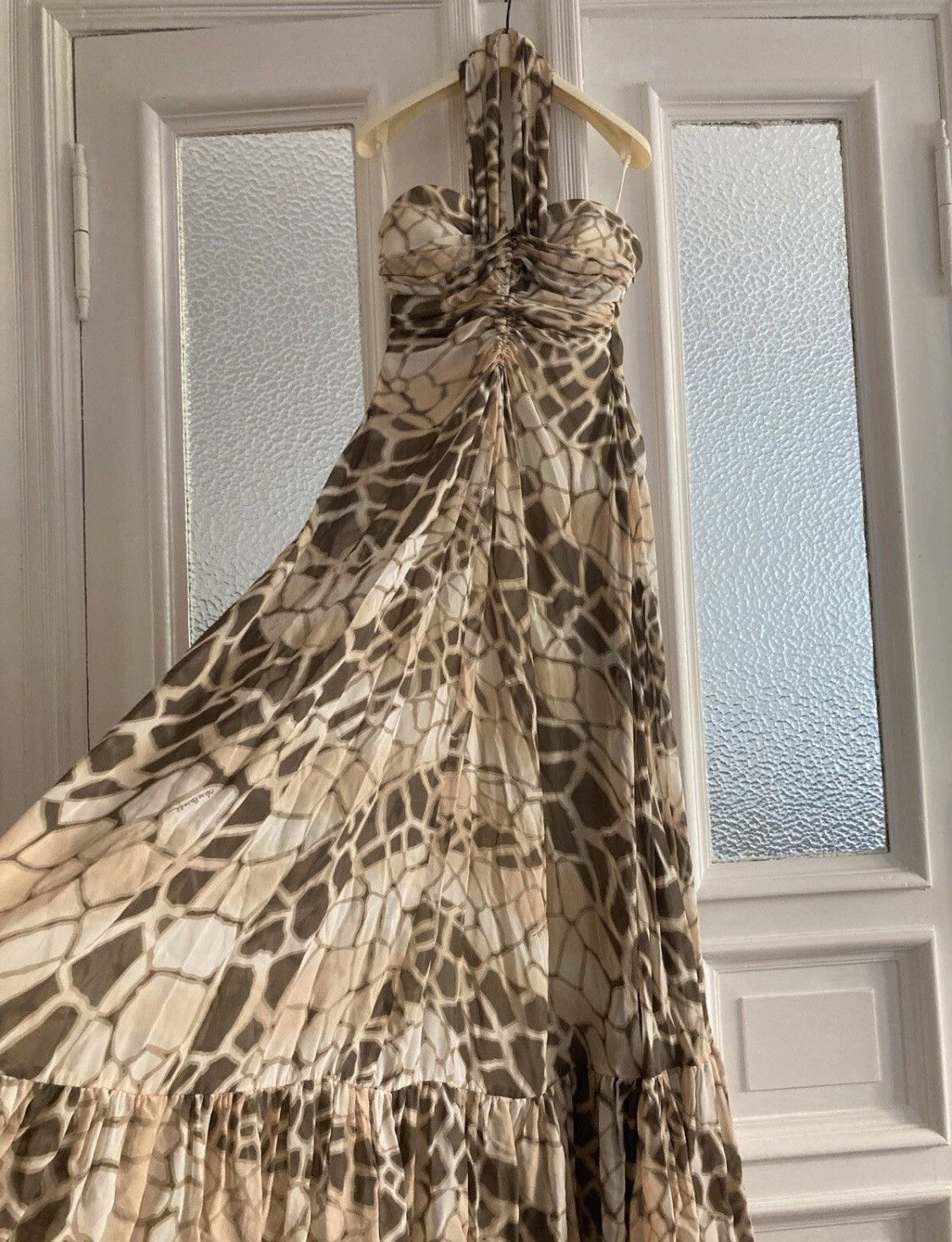 Vintage Roberto Cavalli dress with leo print | Grailed