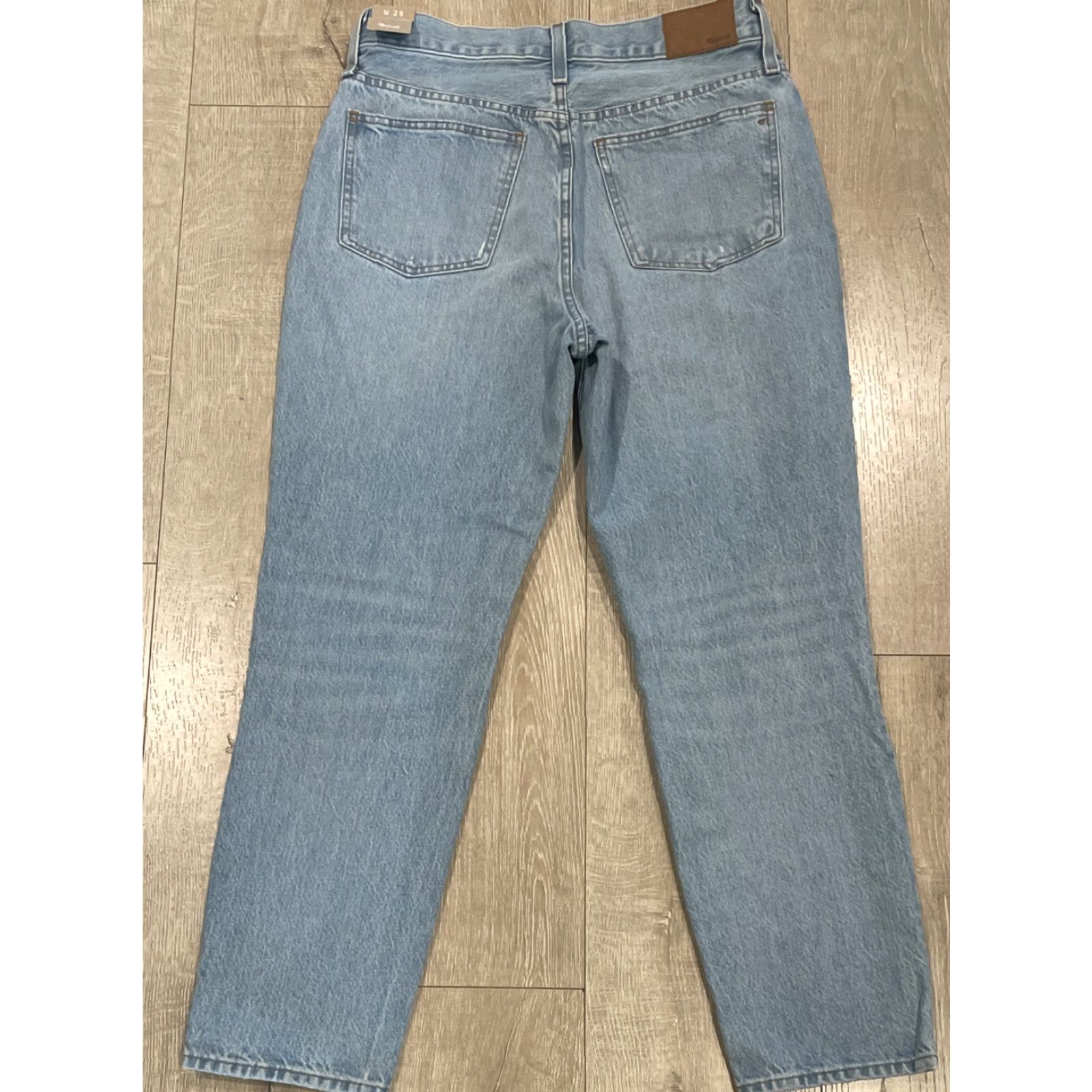 Madewell Madewell Perfect Vintage Jeans Women's High-Rise Light Wash Distressed 29 Blue Regular Size 29" - 6 Thumbnail