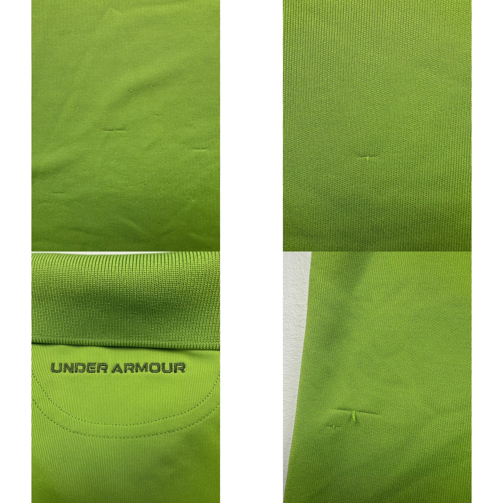 Under Armour Under Armour Polo Shirt Mens M Green Solid HeatGear Golf Performance Knit Shirt Size US M / EU 48-50 / 2 - 8 Thumbnail