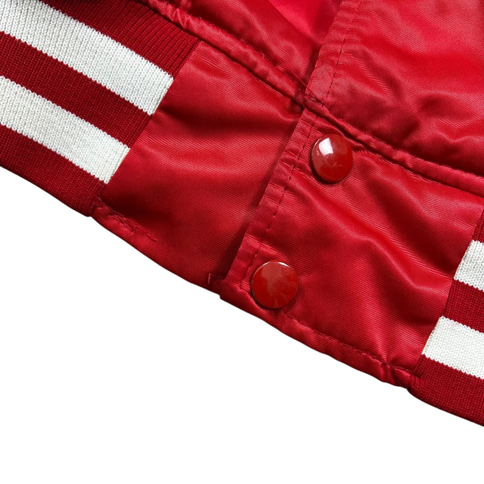 NCAA VTG UNIVERSITY OF HOUSTON COUGARS STARTER SATIN JACKET Size US XL / EU 56 / 4 - 10 Thumbnail