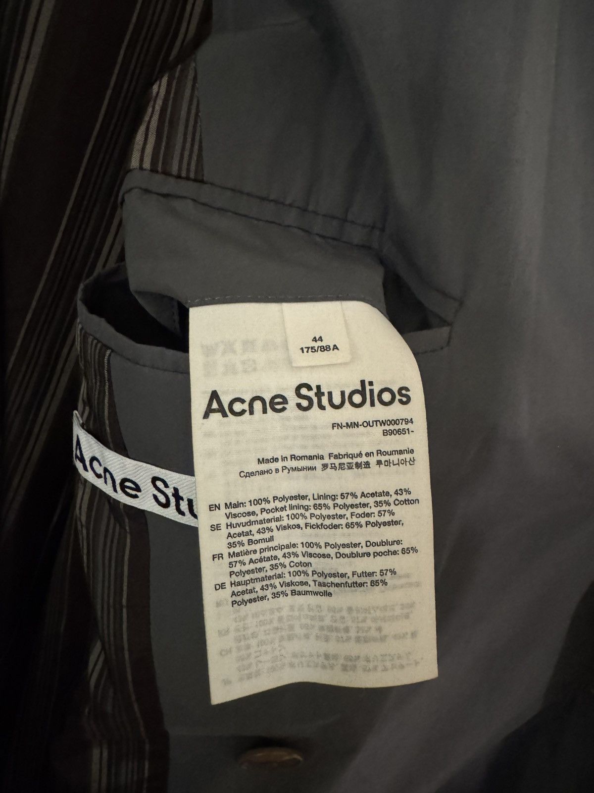 Acne Studios Acne Studios Trench Coat Size US S / EU 44-46 / 1 - 14 Thumbnail