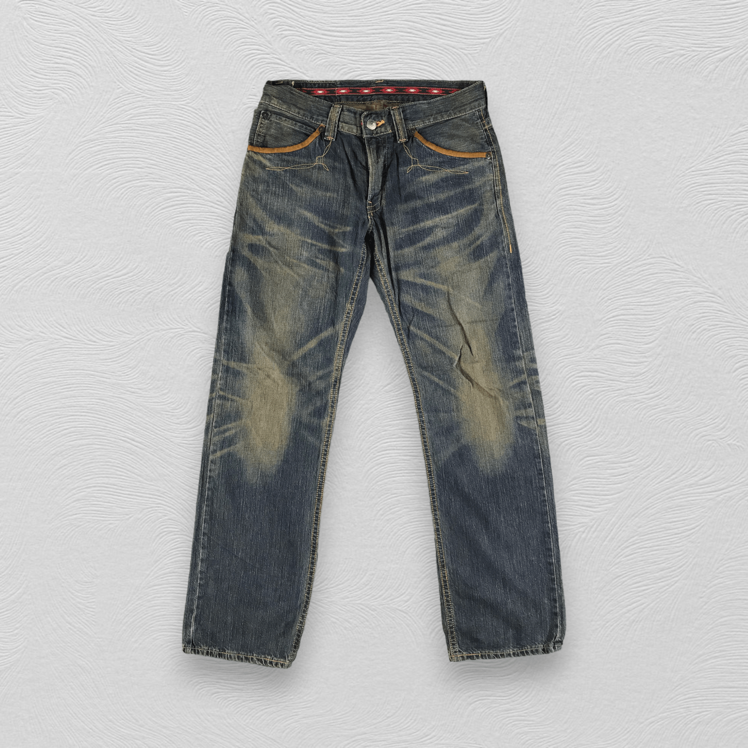 Edwin Edwin XV Jeans Rusty Wash Denim KJ2400 Size US 32 / EU 48 - 1 Thumbnail