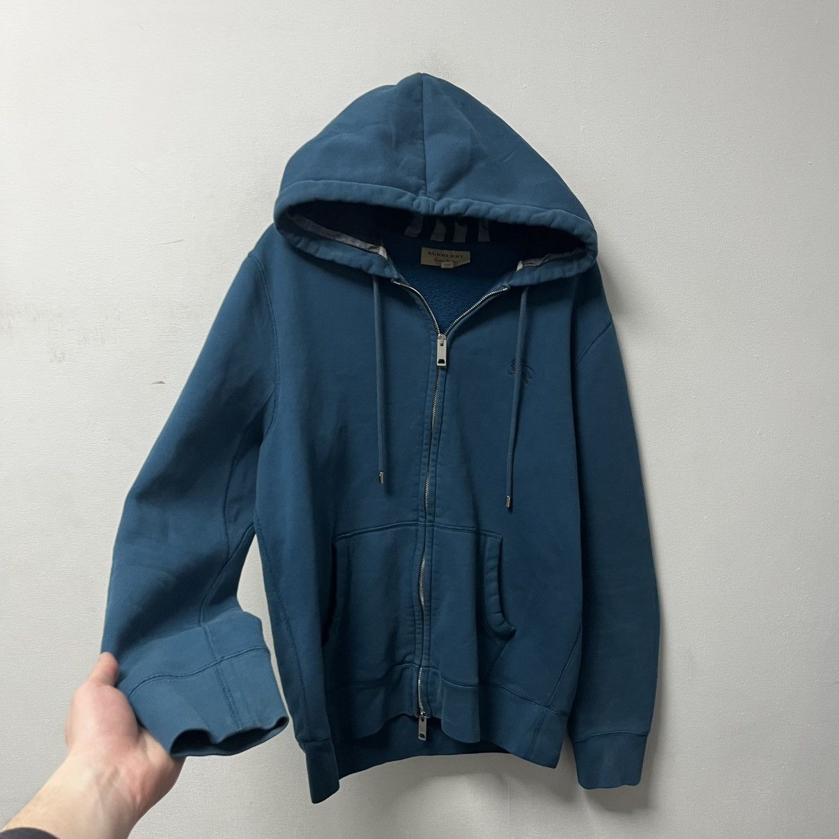 Burberry Burberry Zip Hoodie Size US L / EU 52-54 / 3 - 2 Thumbnail