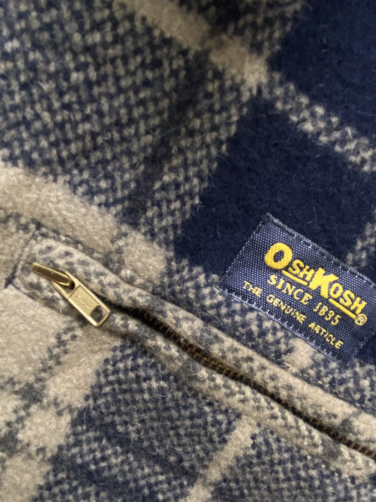 Oshkosh Vintage 1990’s Oshkosh Detroit Wool Plaid Jacket Size US L / EU 52-54 / 3 - 7 Thumbnail