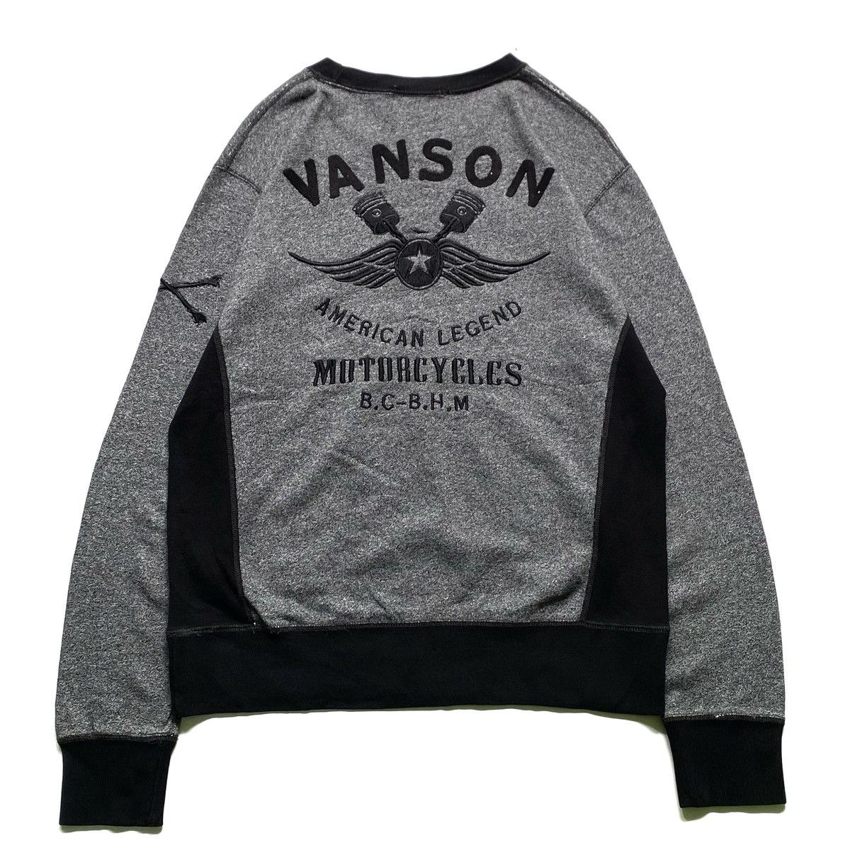 Vanson Leathers × Vintage 🔥RARE🔥 Vanson leather americana sweatshirt Size US M / EU 48-50 / 2 - 4 Thumbnail
