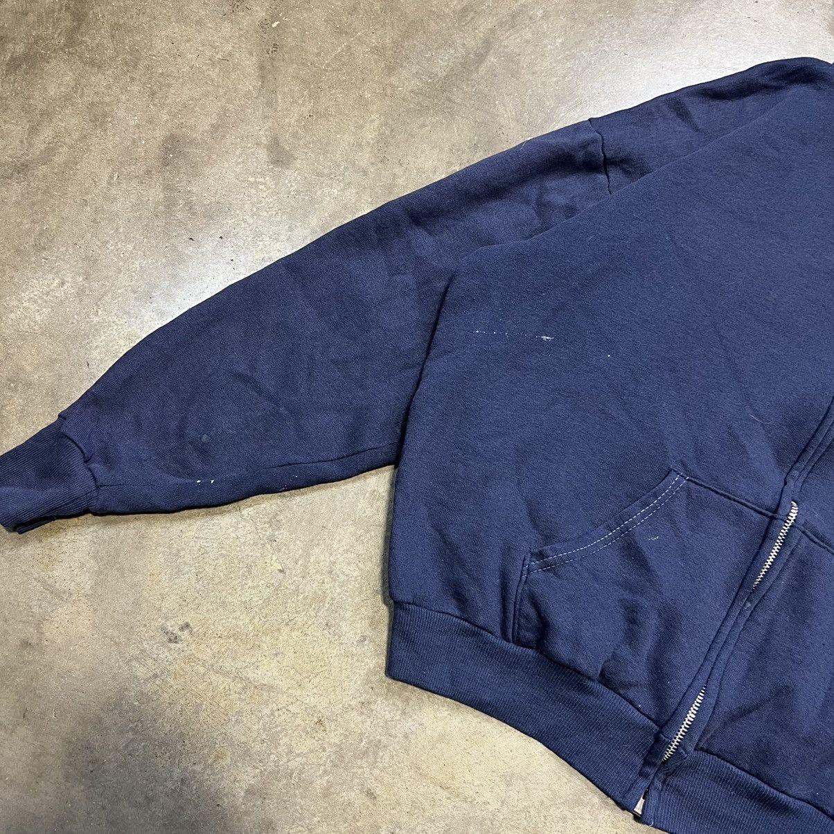 Vintage Vintage 70s Sportswear Zip Up Hoodie Boxy Faded Fishing Size US S / EU 44-46 / 1 - 4 Thumbnail